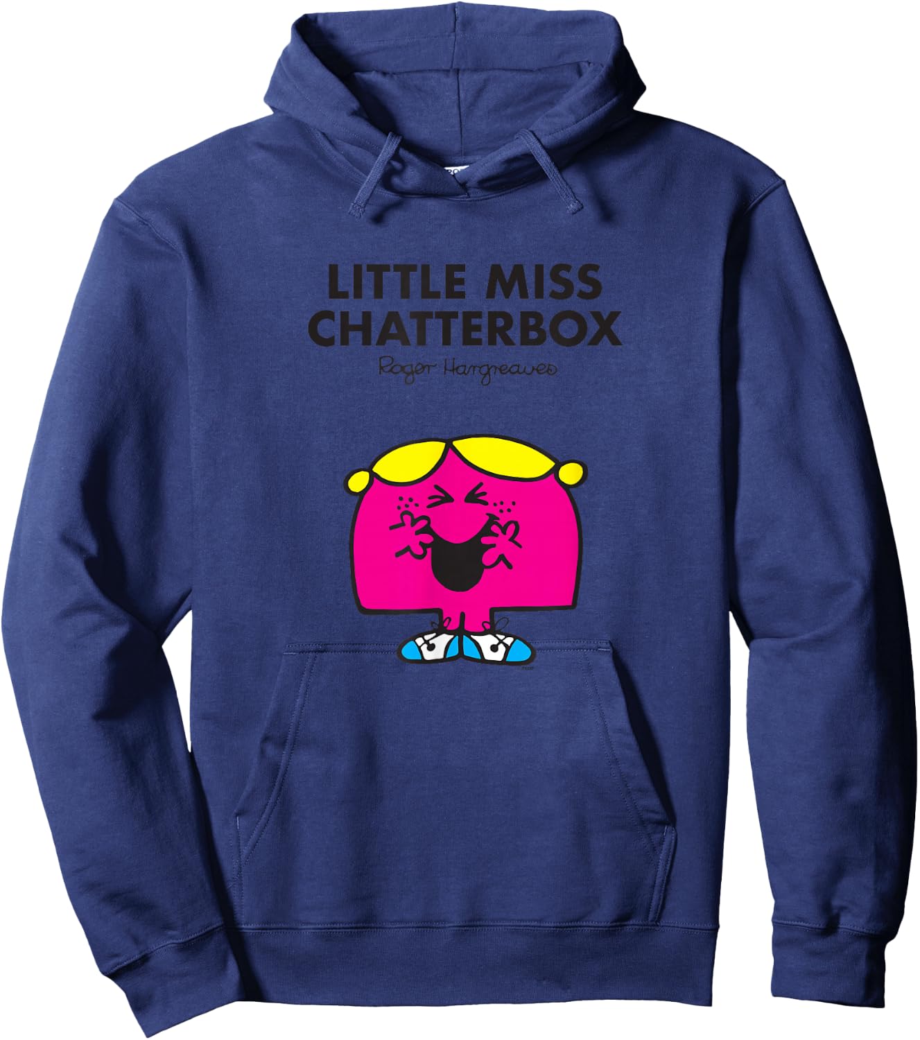 Mr. Men Little Miss Chatterbox Hoodie - Hoodie | Navy