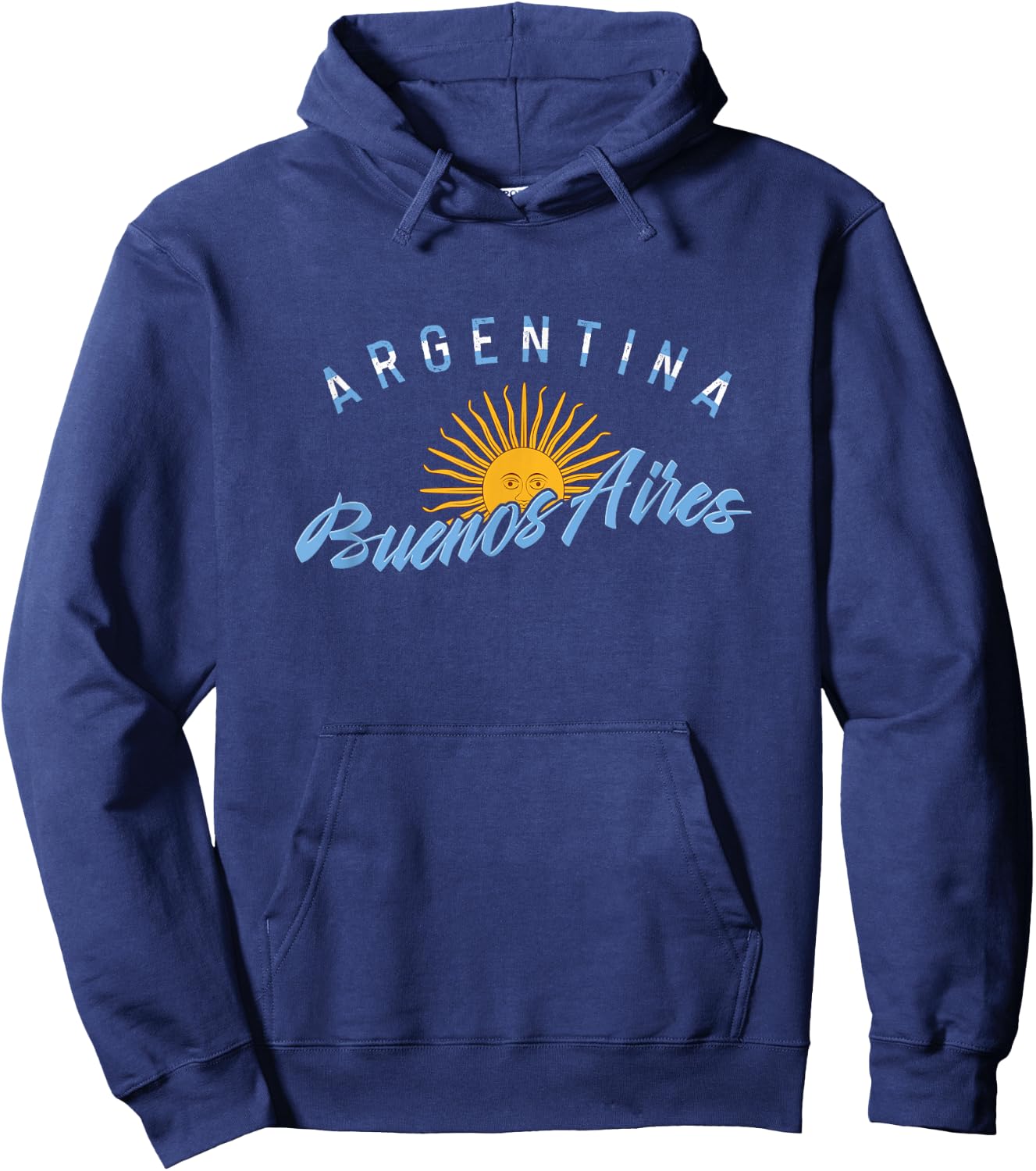 Proud Argentine Buenos Aires Argentina Country Descent Hoodie - Hoodie | Navy