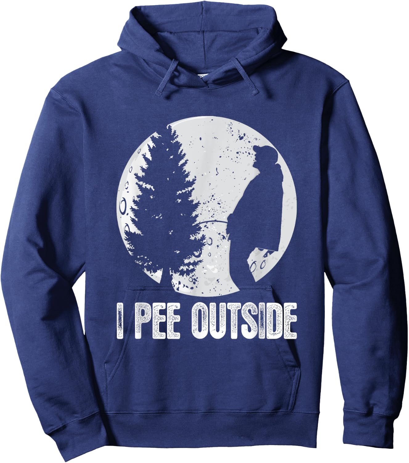 Funny Camping Shirts I Pee Outside Inappropriate Hoodie - Hoodie | Navy