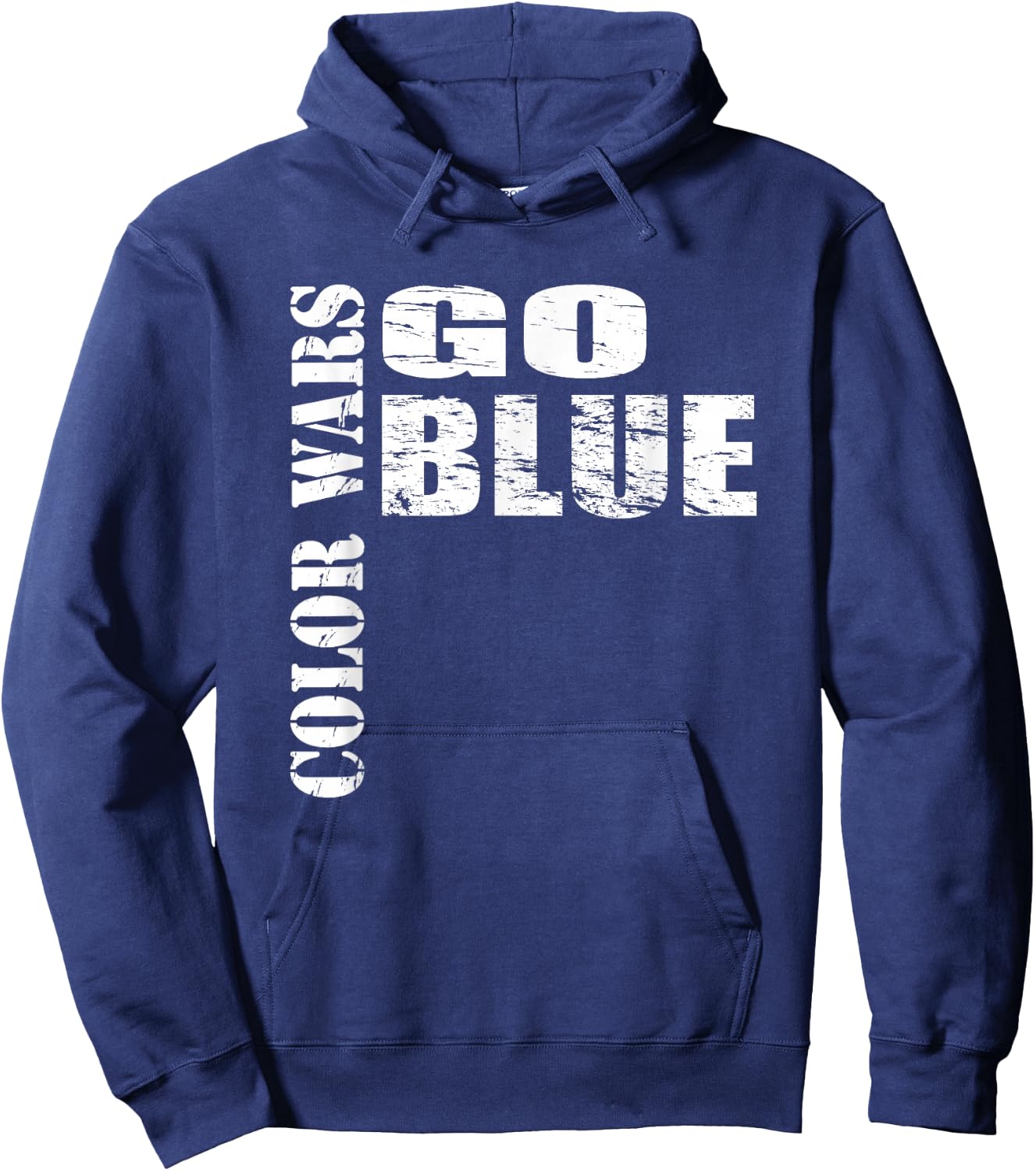 Color Wars Go Blue Team for Camp Hoodie - Hoodie | Navy