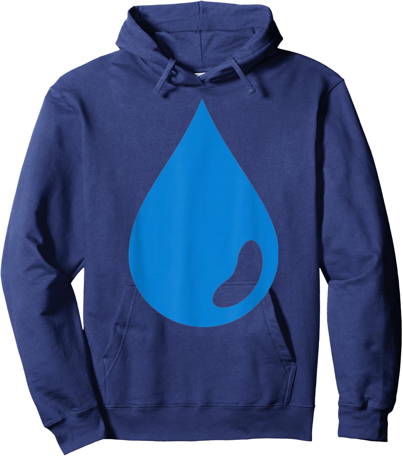 Blue water drop Hoodie - Hoodie | Navy