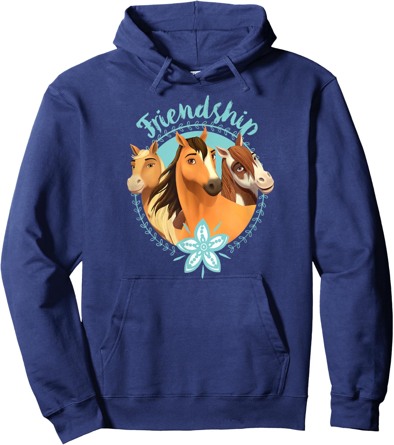 DreamWorks Spirit Riding Free Friendship Hoodie - Hoodie | Navy