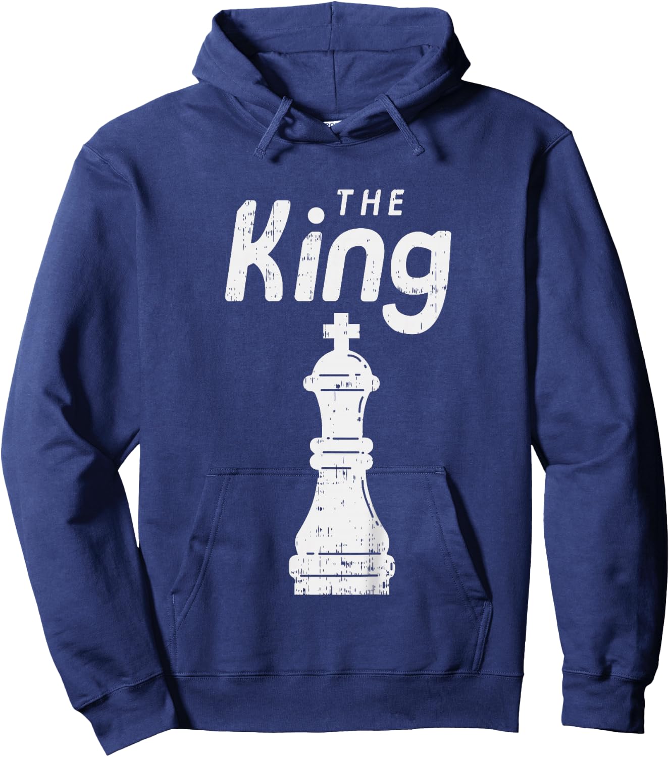 Kids Chess Piece The King Shirt Halloween Group Matching Costume Hoodie - Hoodie | Navy