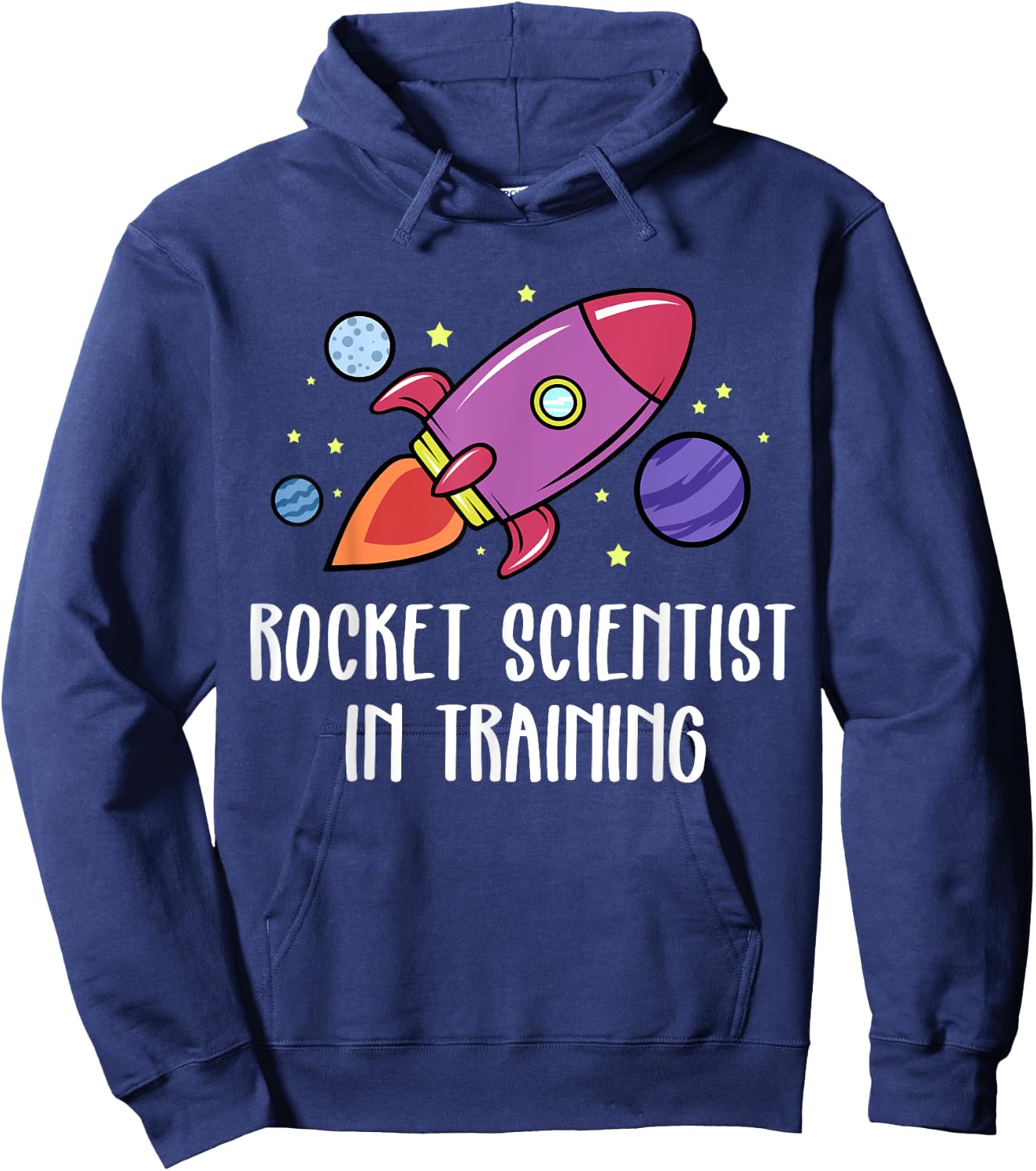Rocket Scientist In Training Funny Astrophysicist Hoodie - Hoodie | Navy