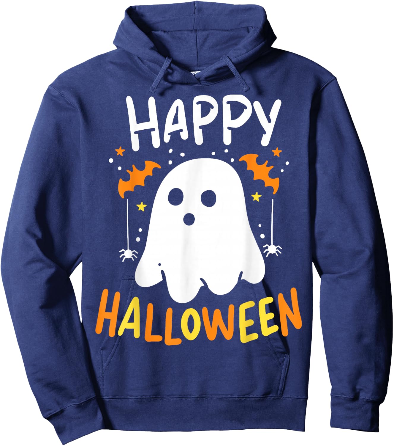 Trick Or Treat Halloween Ghost Hoodie - Hoodie | Navy