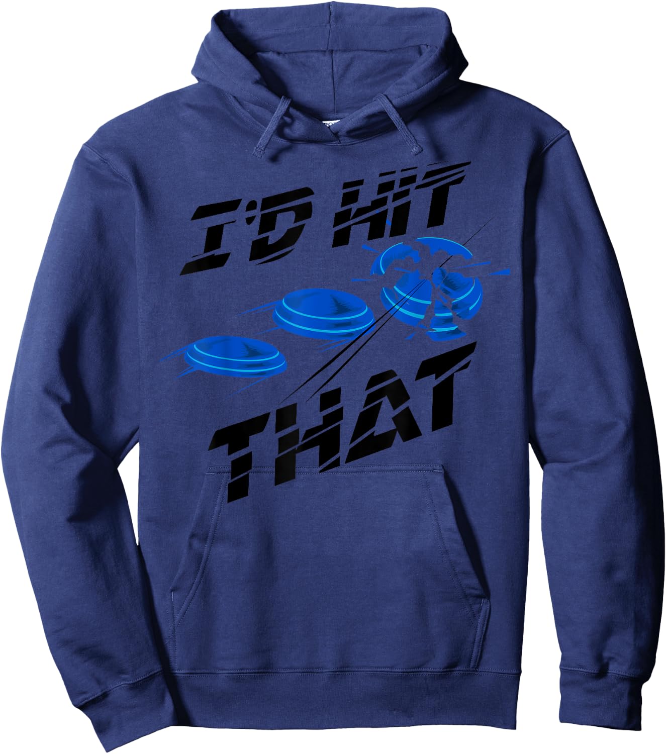 I'd Hit That | Cute Target Shooting Lovers Gift Hoodie - Hoodie | Navy