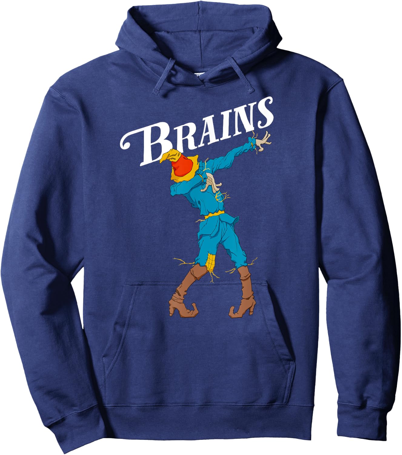 OZ Dabbing Scarecrow Brain Shirt Art-Classic Wizard Of Oz Hoodie - Hoodie | Navy