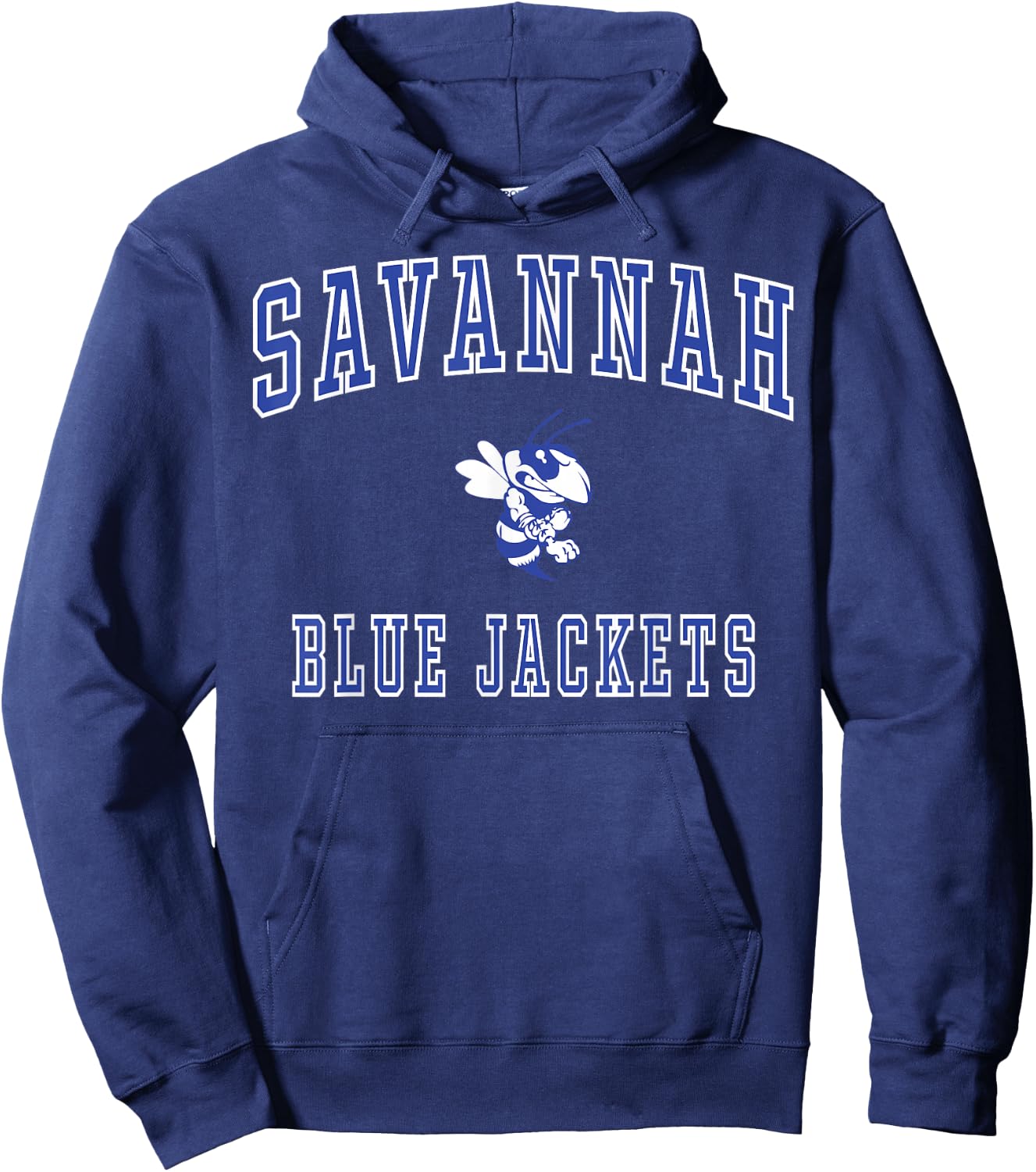 Savannah High School Blue Jackets C1 Hoodie - Hoodie | Navy