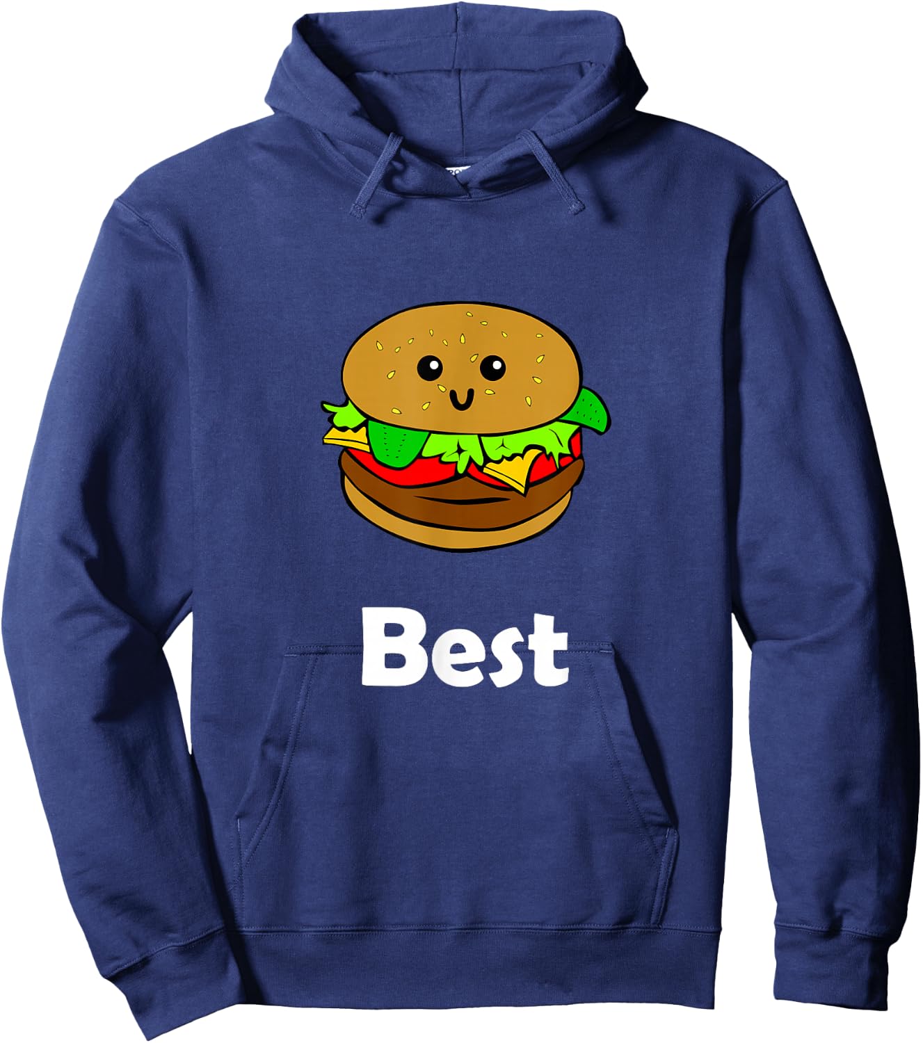 Best Friends Ever Hamburger French Fries Soda T Shirts Hoodie - Hoodie | Navy