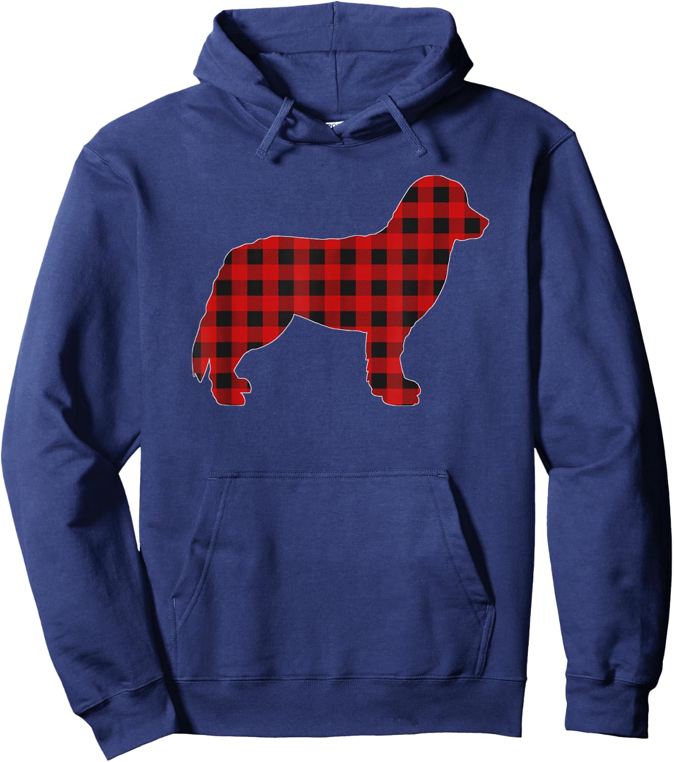 Christmas Pajama Bernese Mountain Dog Dogs Pajamas Xmas Gift Women Hoodie - Hoodie | Navy