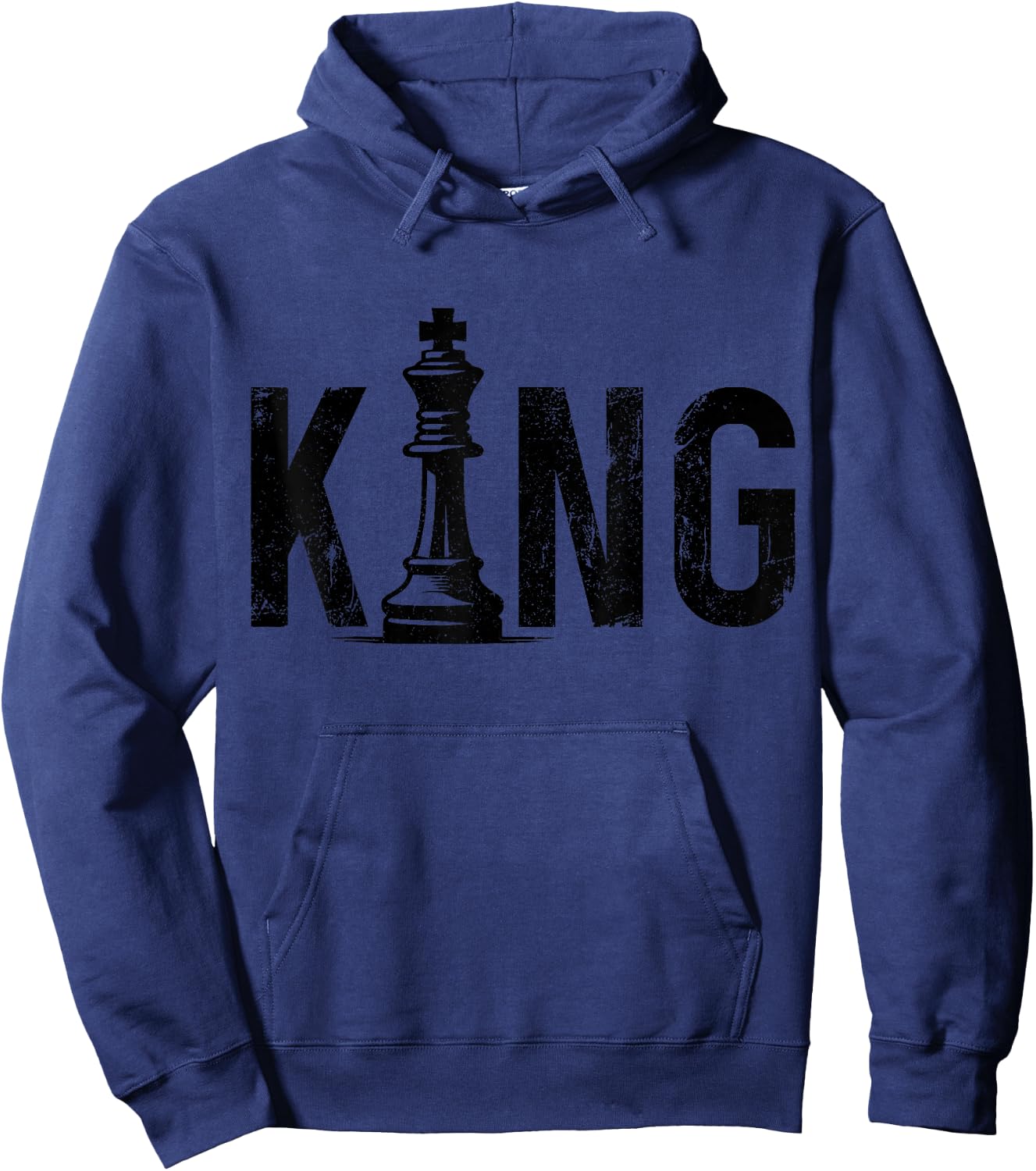 Chess Player King Hoodie - Hoodie | Navy