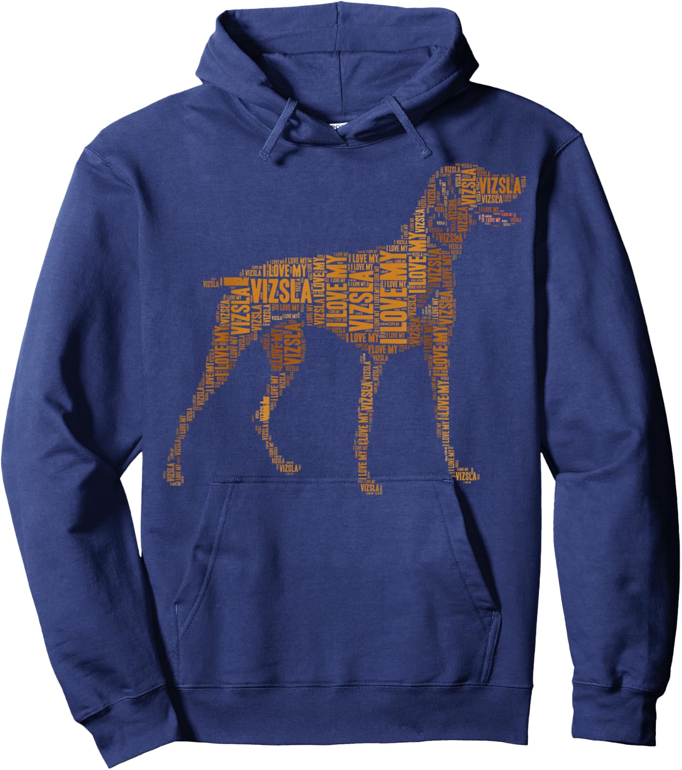 Vizsla Dog Owner I Love My Vizsla Dog Men Women Kids Hoodie - Hoodie | Navy