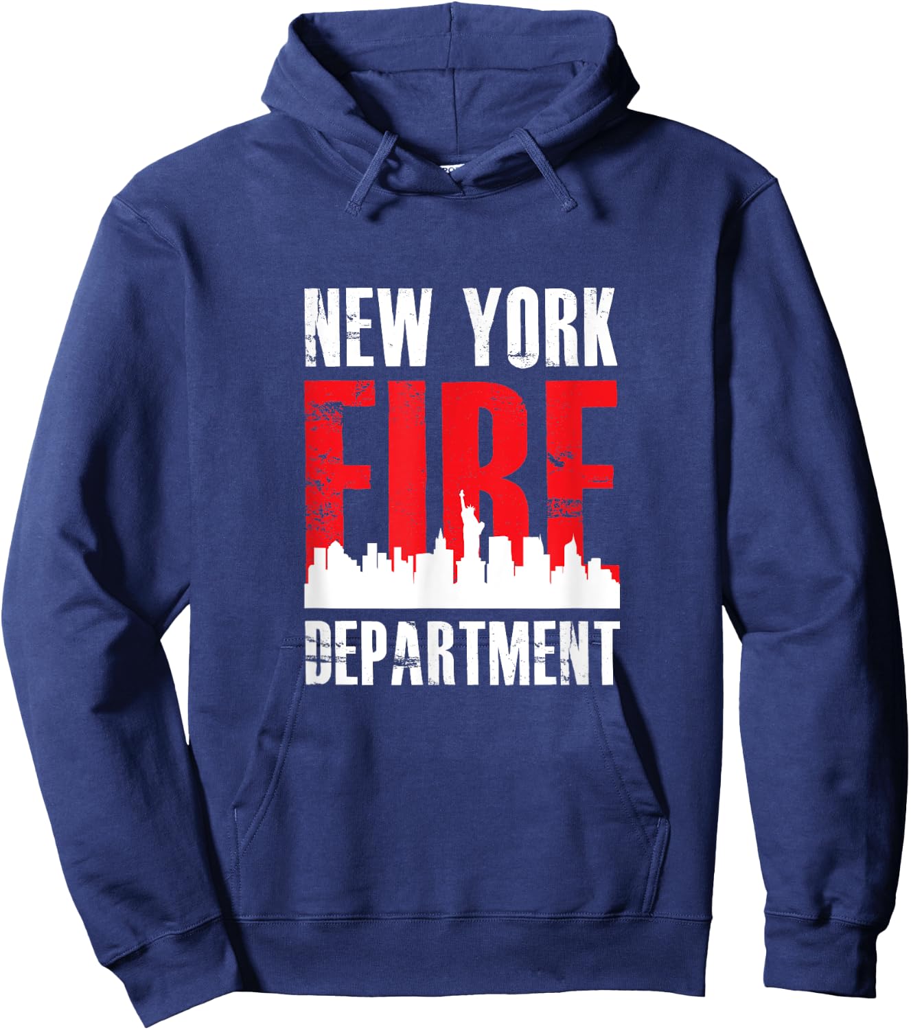 Cool Firefighter Shirts Gift Firefighter: NYFD New York Hoodie - Hoodie | Navy