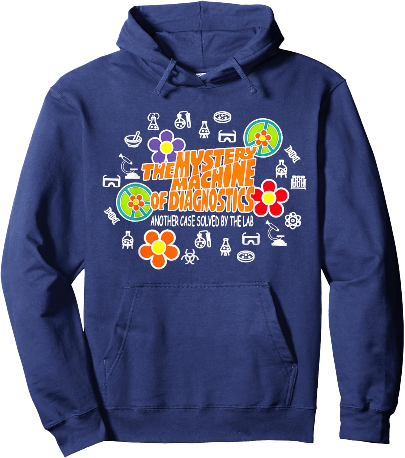Lab Week 2025 Official Leading the Way in Life-Saving Style Hoodie - Hoodie | Navy