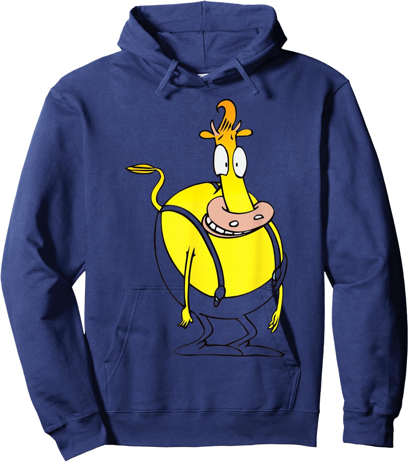 Nickelodeon Rocko's Modern Life Character Heffer Wolfe Hoodie - Hoodie | Navy
