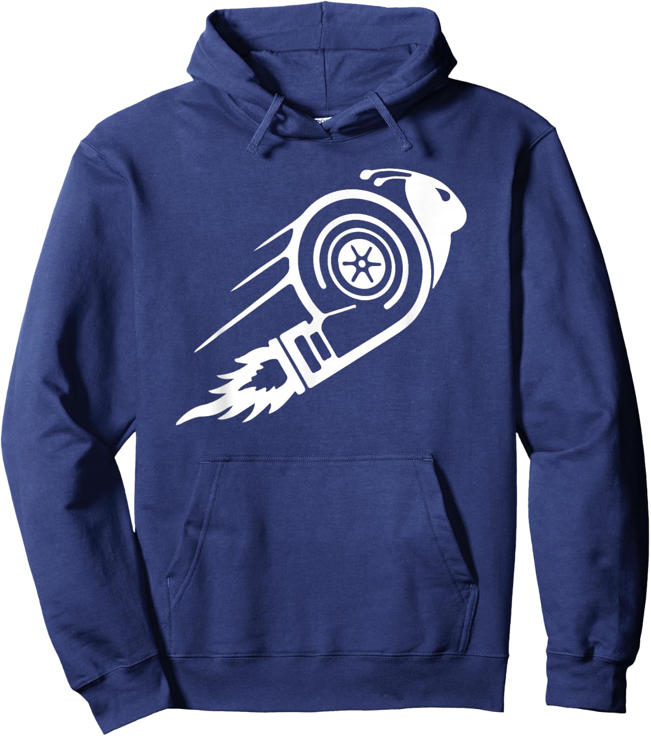Turbo Snail Boost Racing Team Hoodie - Hoodie | Navy