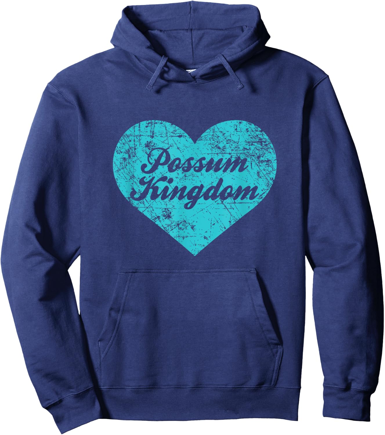 I Love Possum Kingdom Shirt, Texas Camping Gift Hoodie - Hoodie | Navy