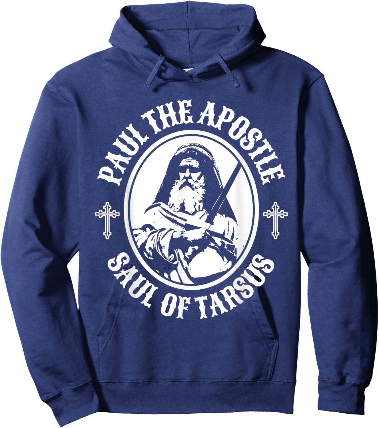 Paul the Apostle Christian Hoodie - Hoodie | Navy