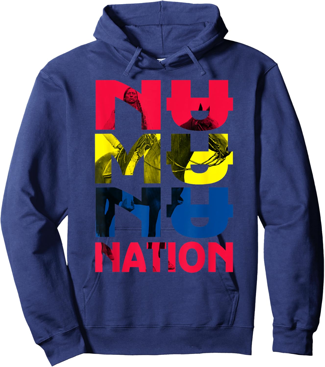 Numunu Quanah Parker Hoodie - Hoodie | Navy