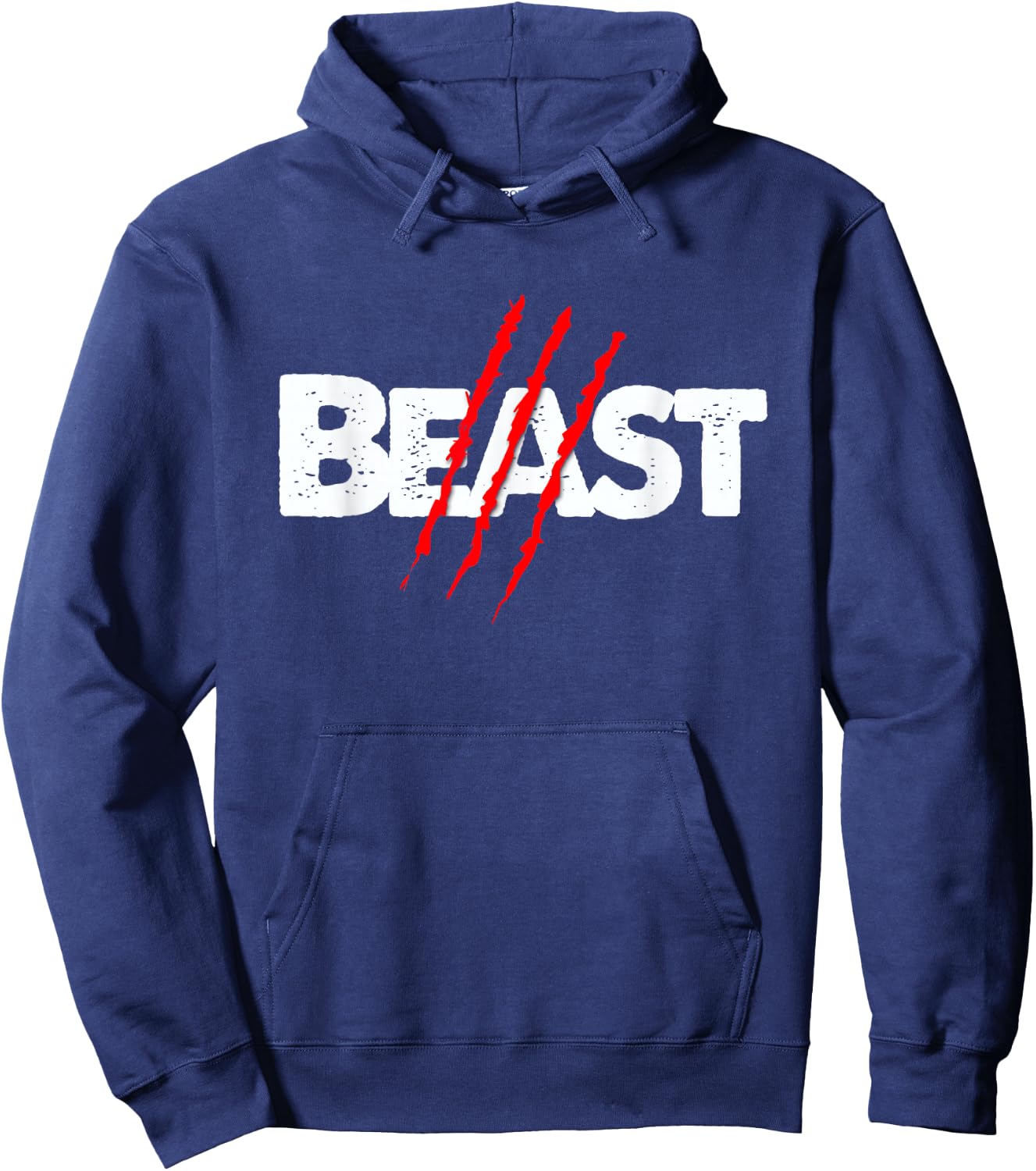 Beast Scratch Hoodie - Hoodie | Navy