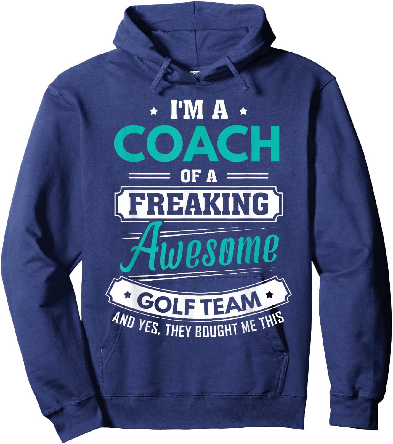 Golf Coach Golf Team Coach Gift Hoodie - Hoodie | Navy