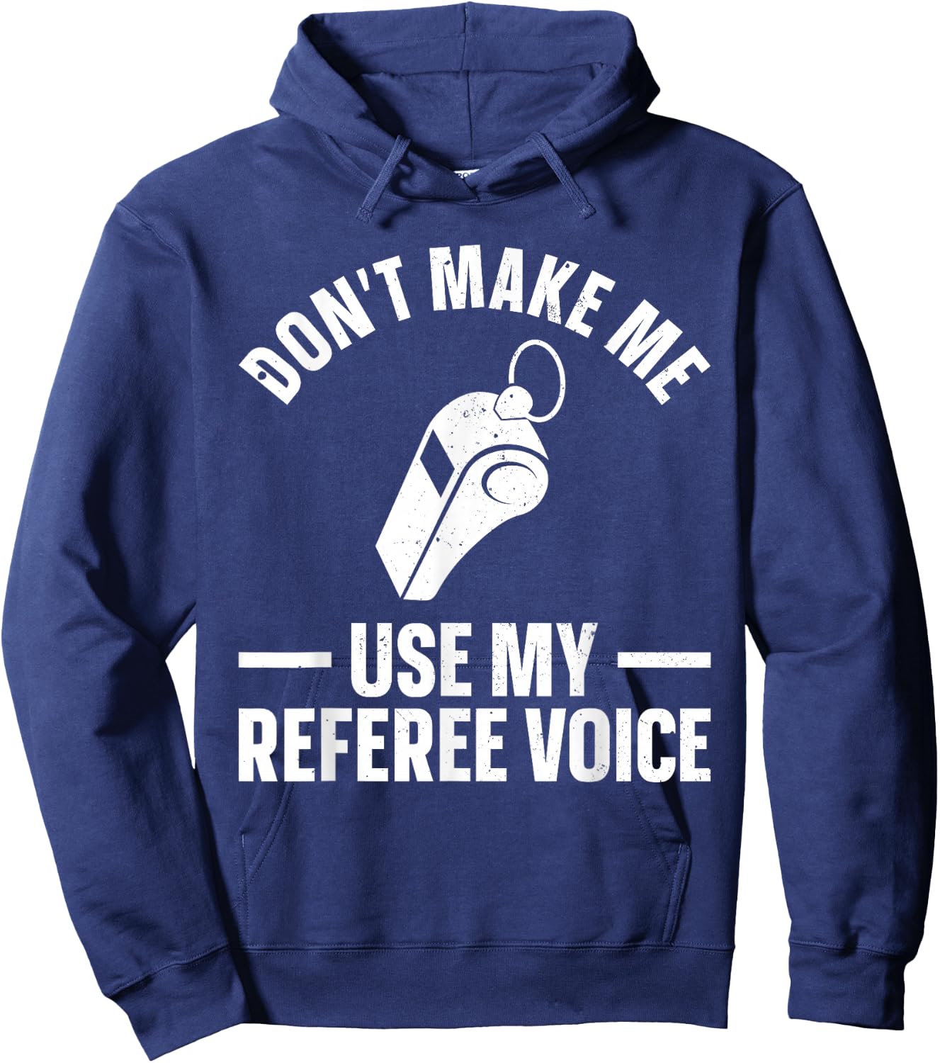 Funny Referee Design Women Reffing Ref Sport Referee Hoodie - Hoodie | Navy