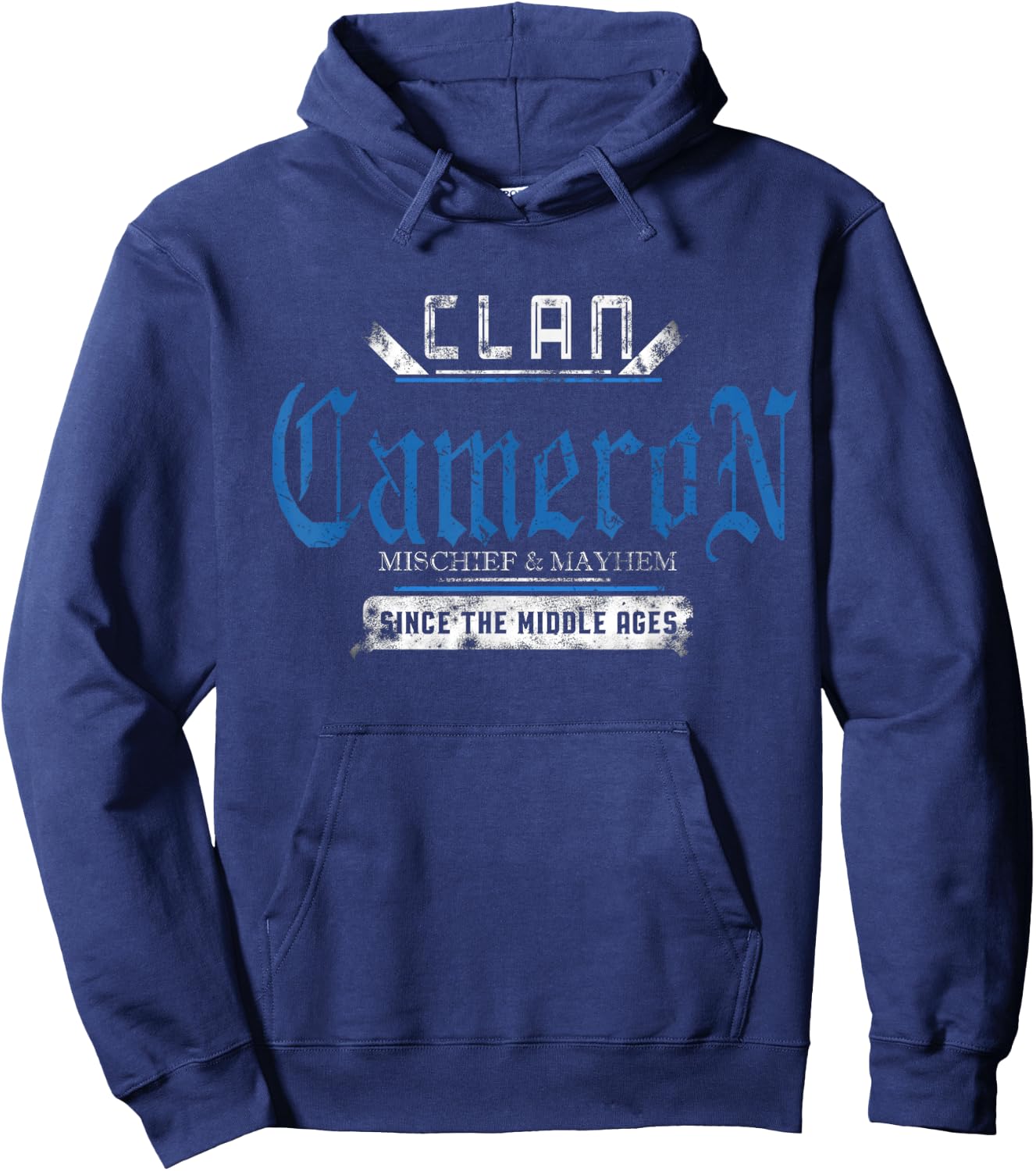 Clan Cameron - Mischief and Mayhem Since The Middle Ages Hoodie - Hoodie | Navy