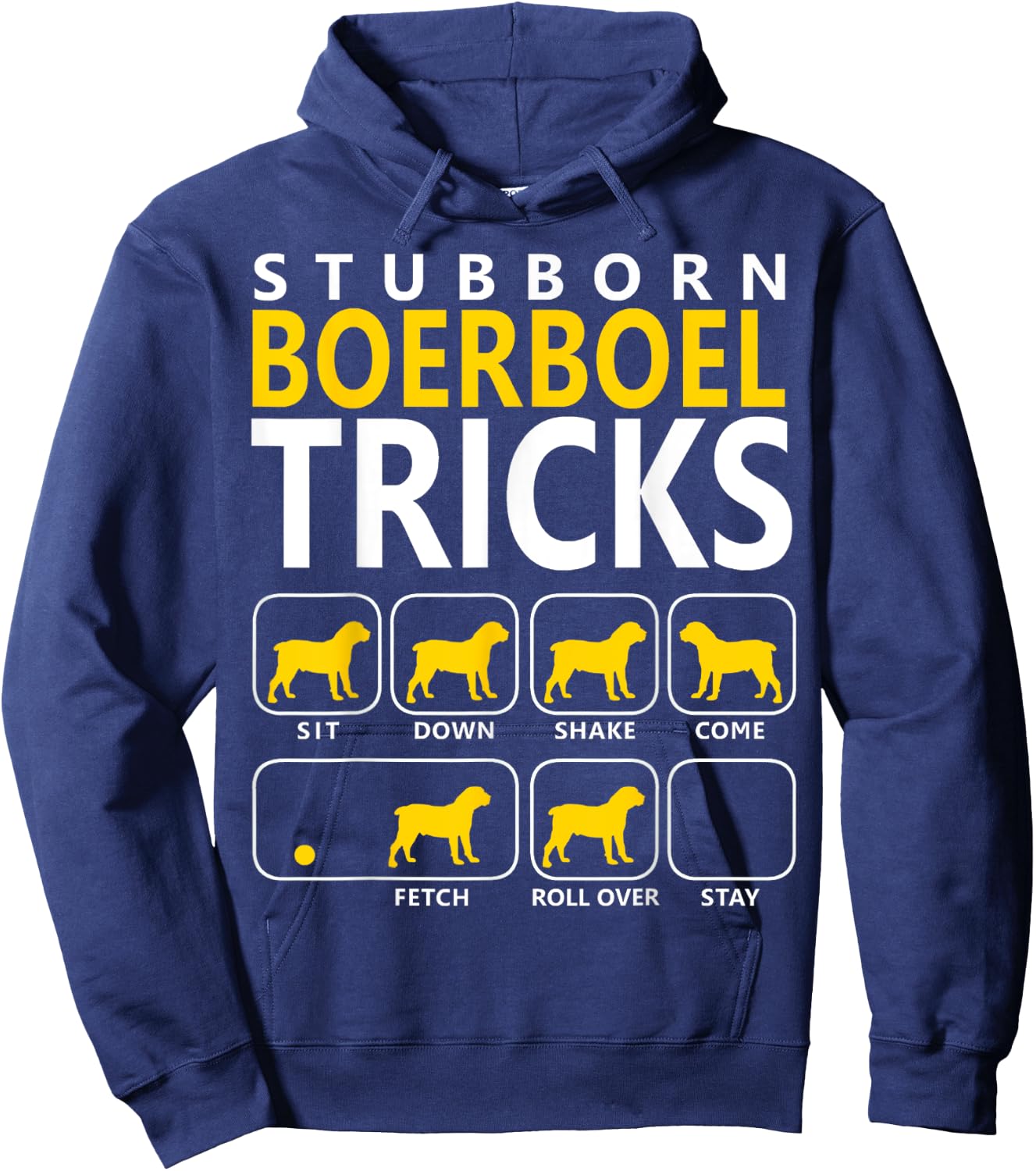 Boerboel Hoodie - Hoodie | Navy