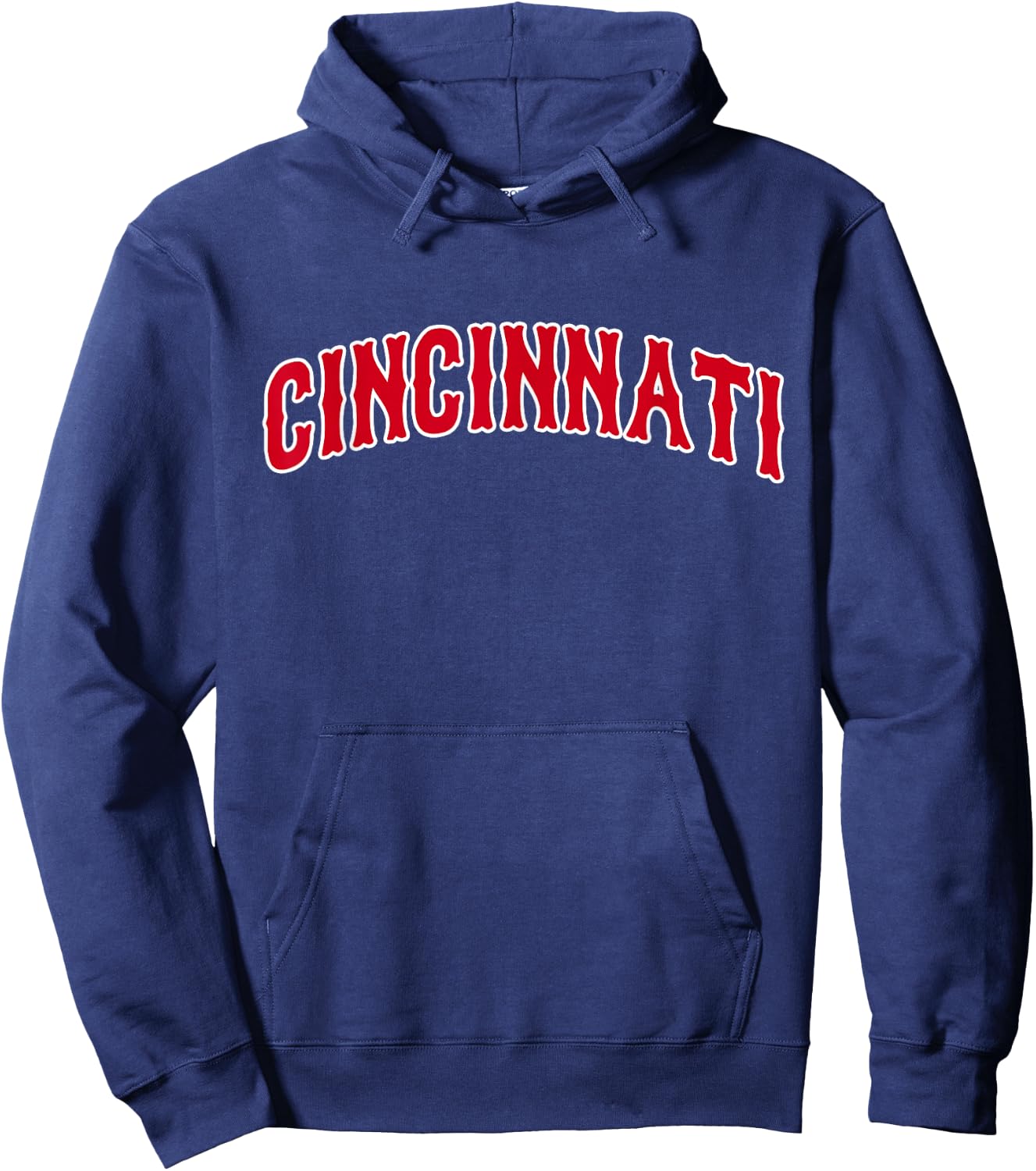 Cincinnati - Throwback Design - Classic Hoodie - Hoodie | Navy
