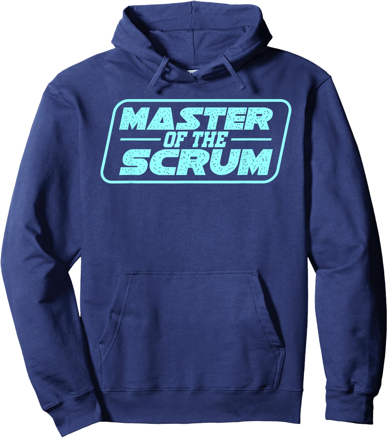 Master of Scrum Agile Project Management Funny Gift Shirt Hoodie - Hoodie | Navy