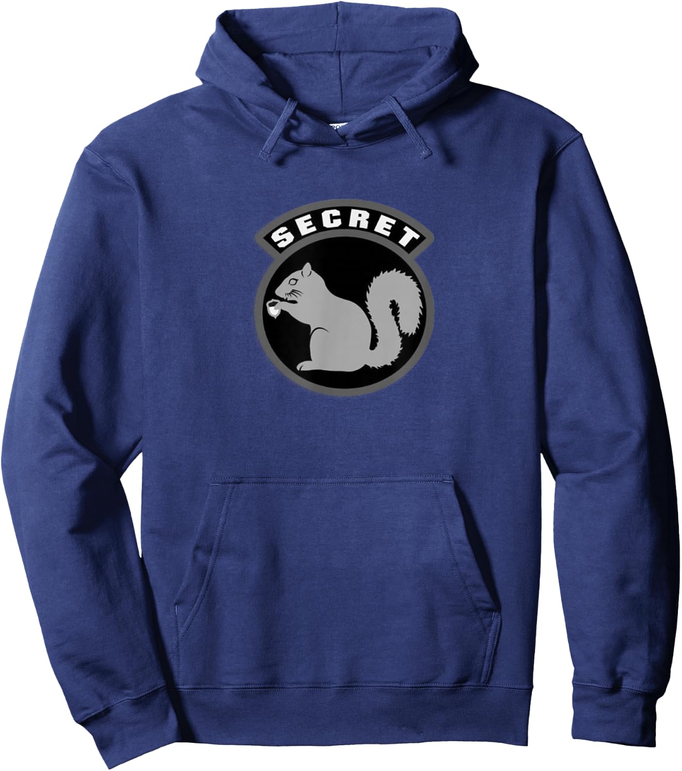 Secret Squirrel Military Intelligence USAF Patch Hoodie - Hoodie | Navy