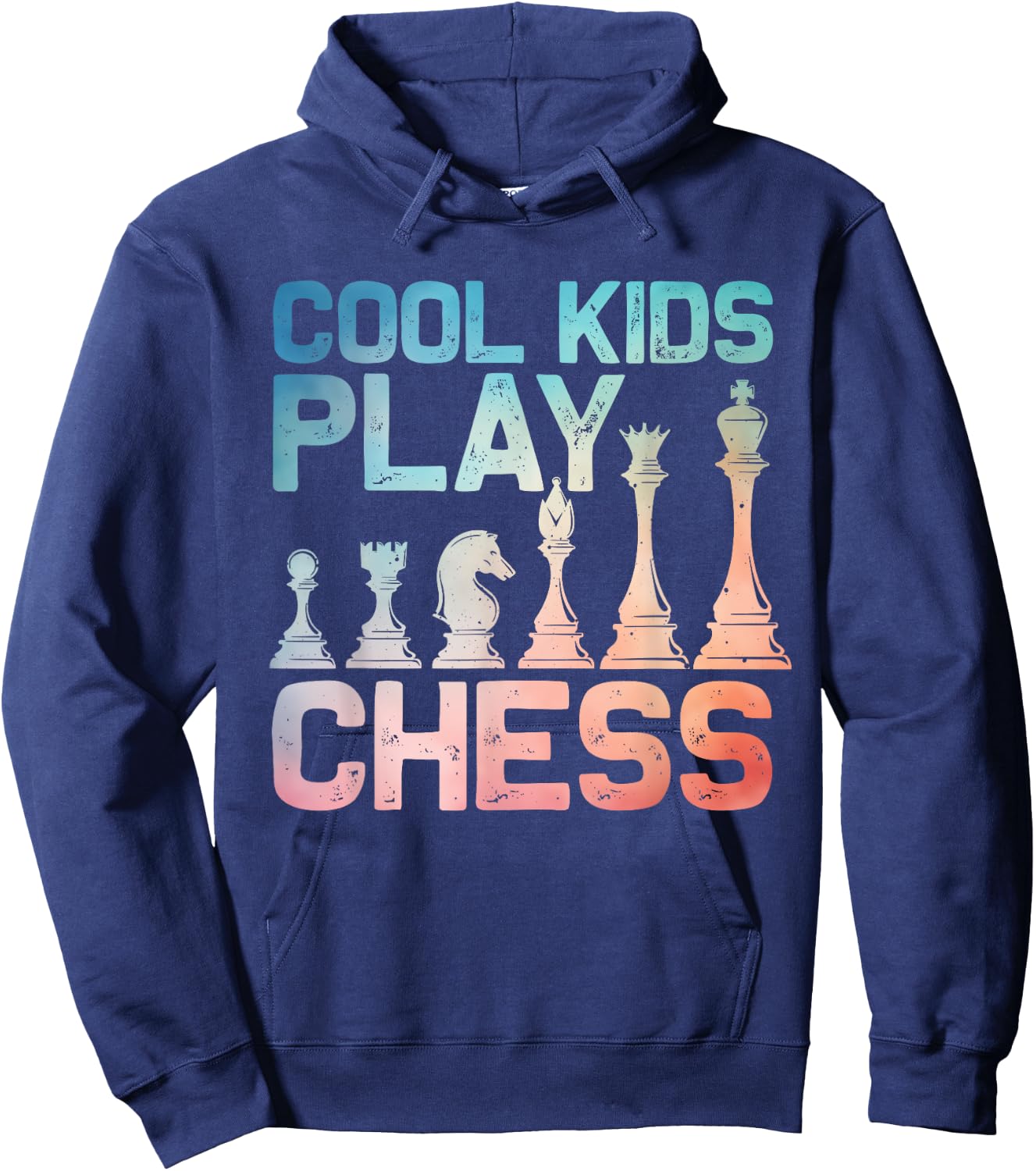 Chess Art Women Board Game Chess Player Chess Lover Hoodie - Hoodie | Navy