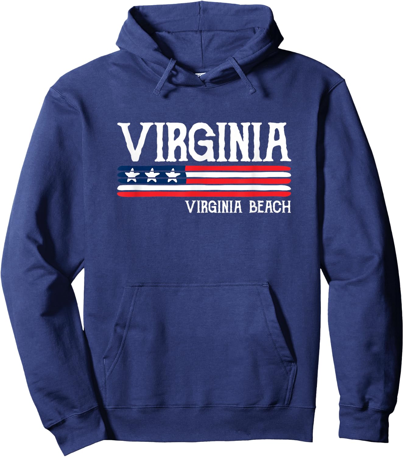 Virginia Beach Souvenir Gift Hoodie - Hoodie | Navy