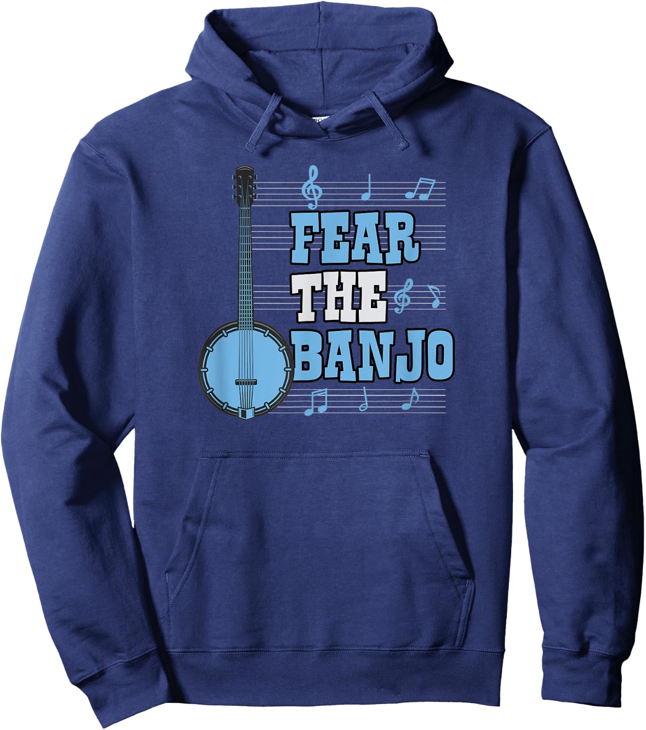 Fear The Banjo Hoodie - Hoodie | Navy