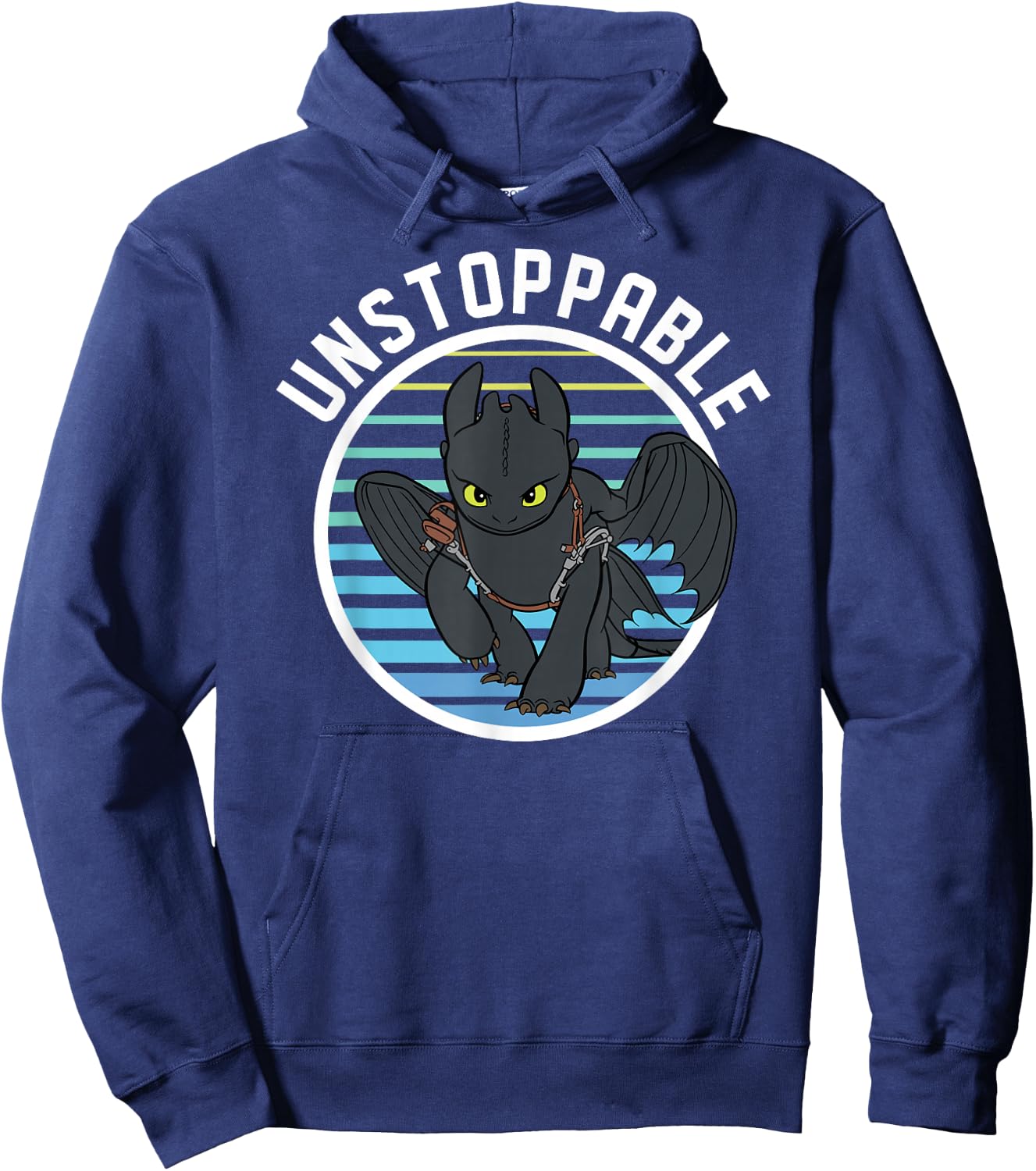How to Train Your Dragon 3 Hidden World Unstoppable Hoodie - Hoodie | Navy