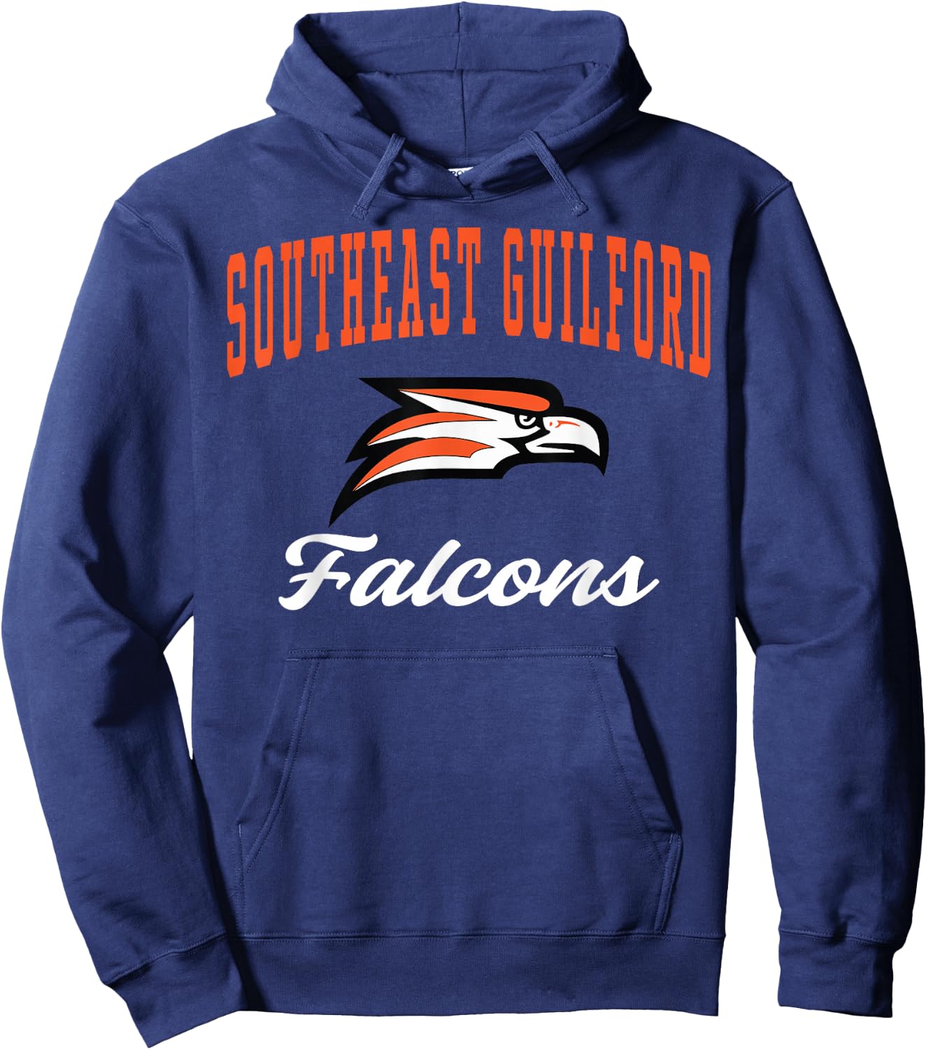 Southeast Guilford High School Falcons Hoodie - Hoodie | Navy