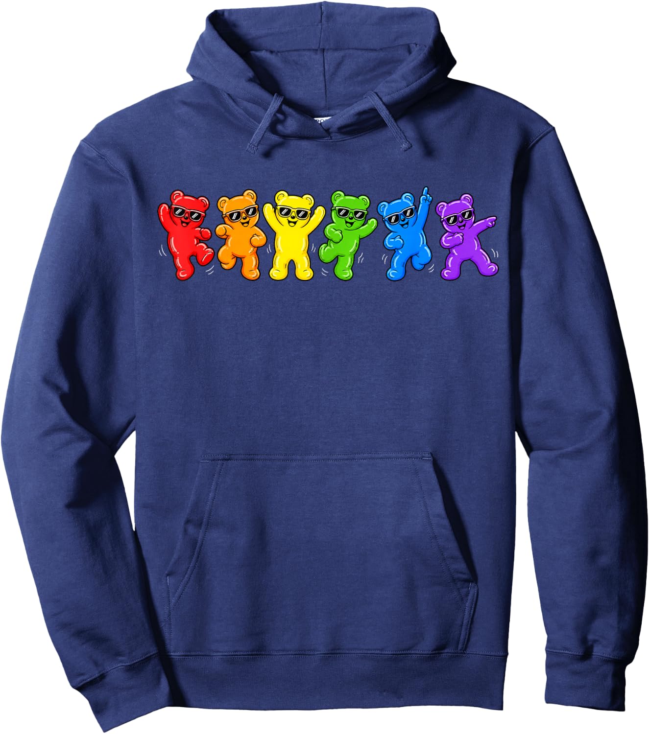 Proud Bear Party Hoodie - Hoodie | Navy