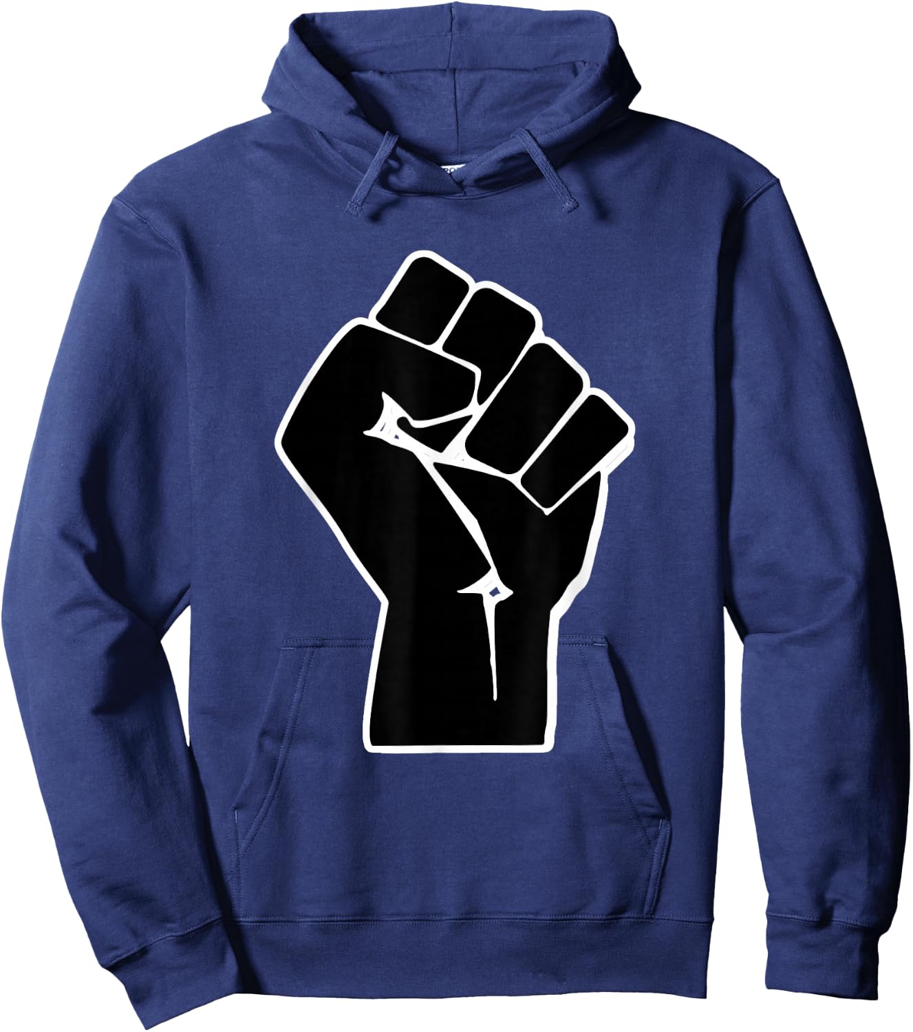 Black Power FIST - Black History Month Hoodie - Hoodie | Navy
