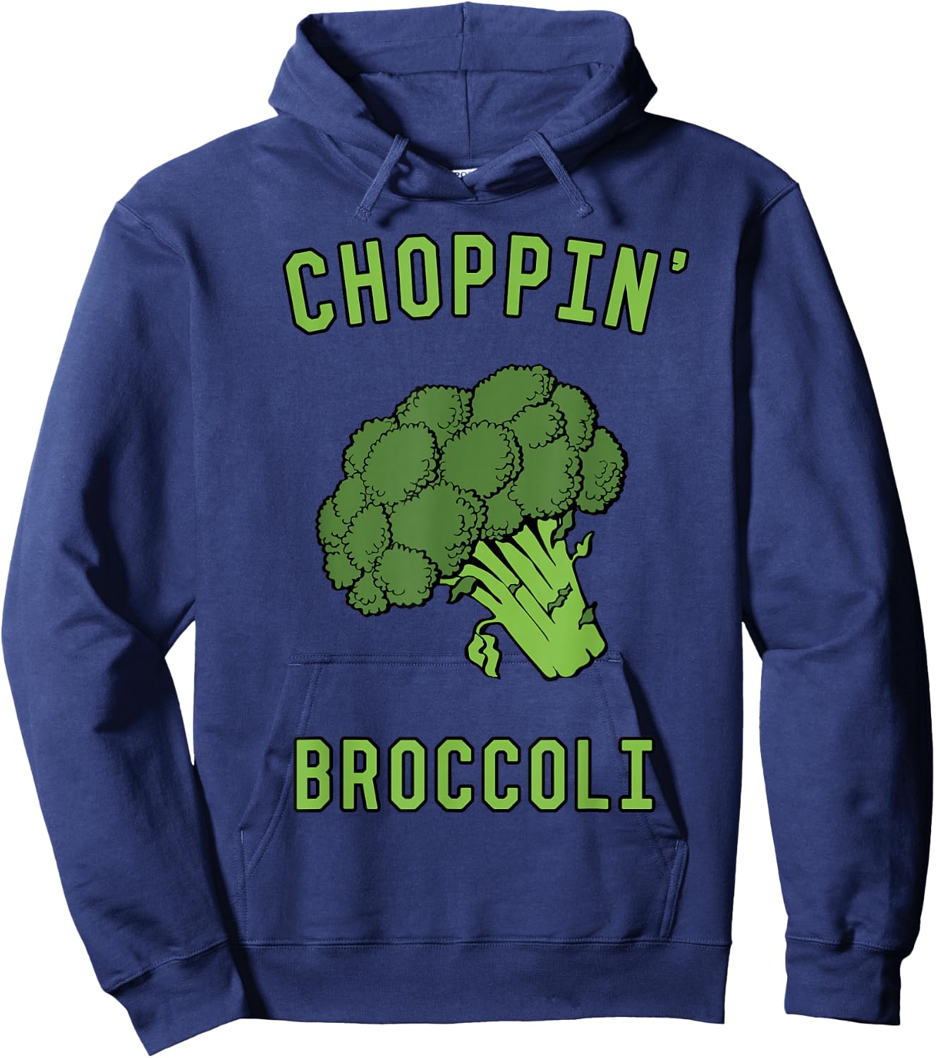 Choppin' Broccoli Hoodie - Hoodie | Navy