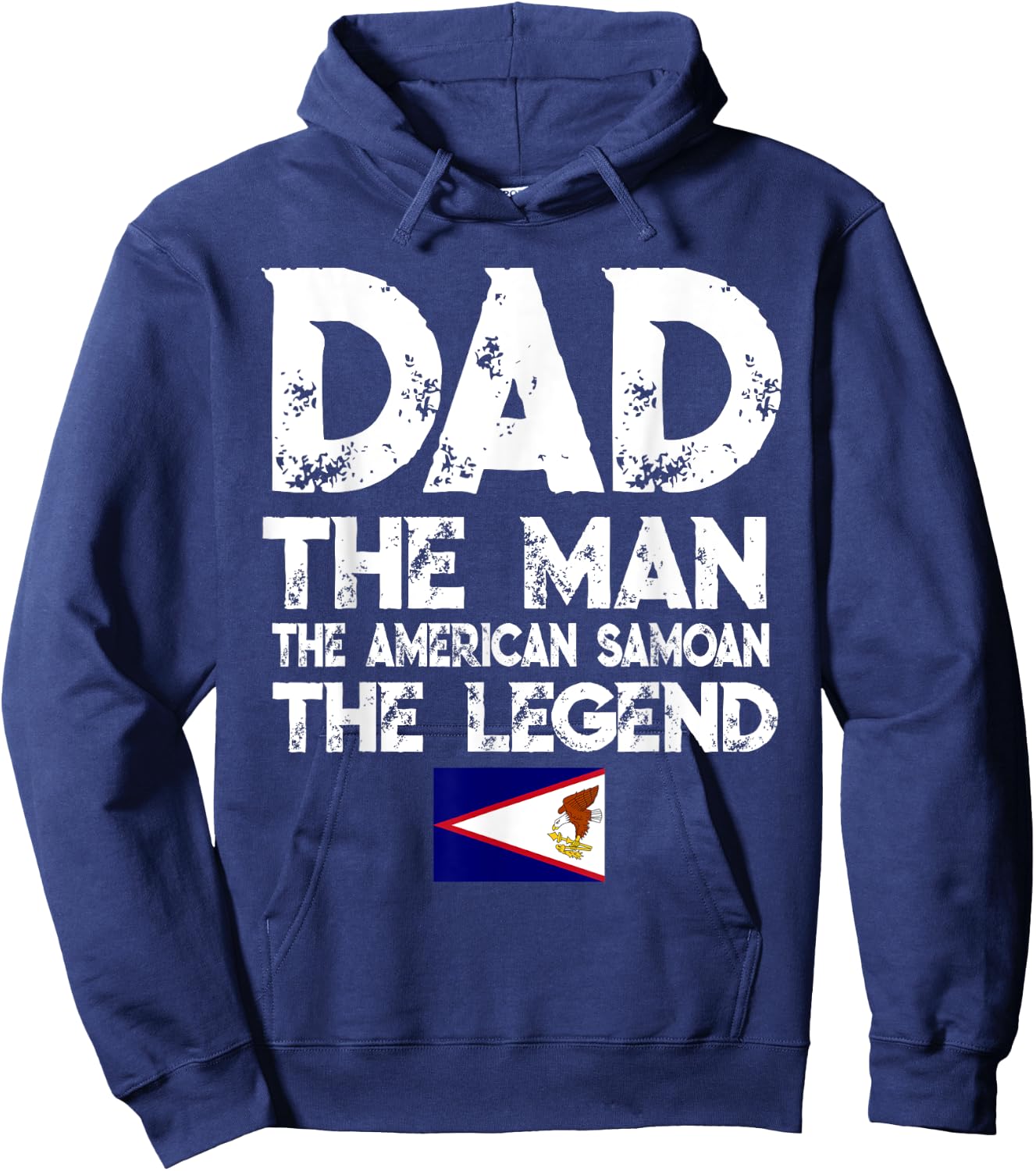 Storecastle: Dad The American Samoan Father's Day Hoodie - Hoodie | Navy
