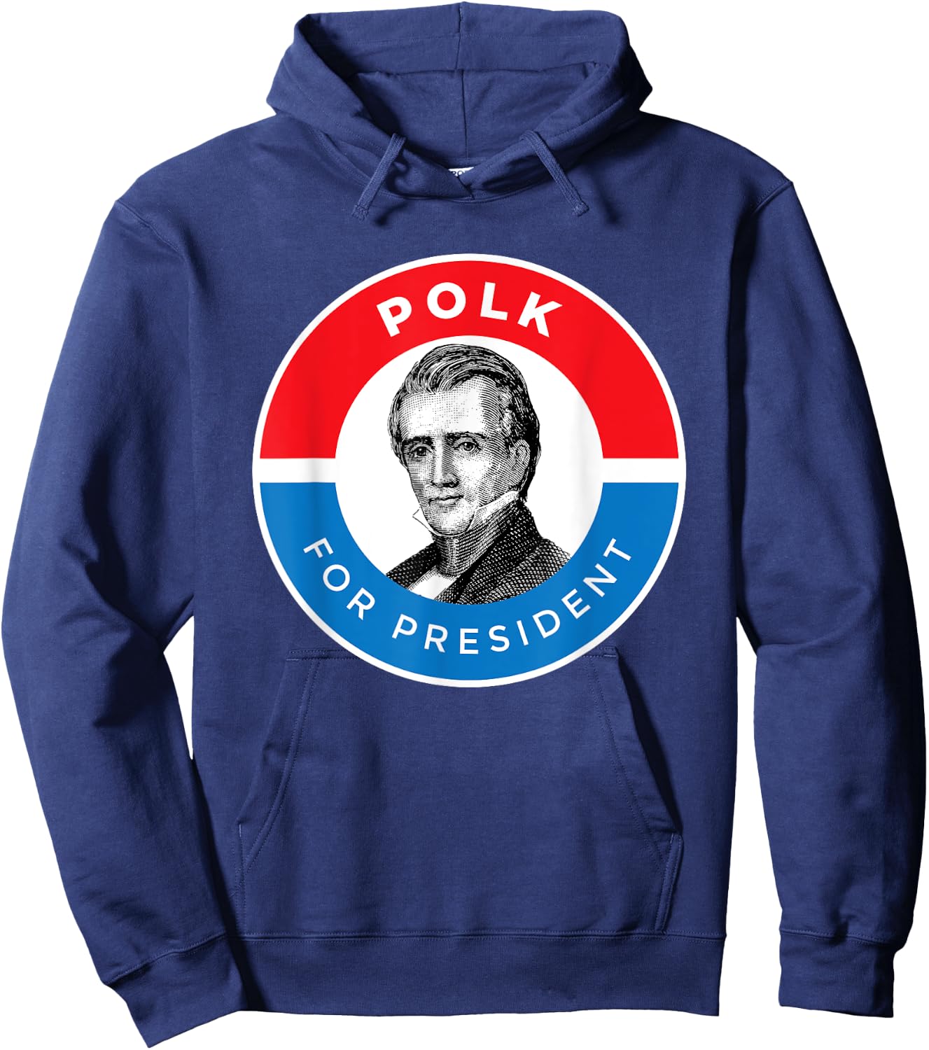 James K Polk Hoodie - Hoodie | Navy