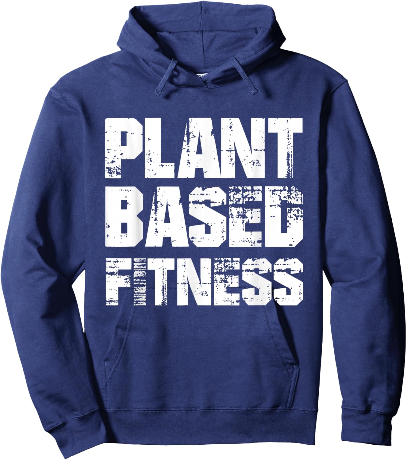 PLANTBASED FITNESS Shirt - vegan plant based Hoodie - Hoodie | Navy