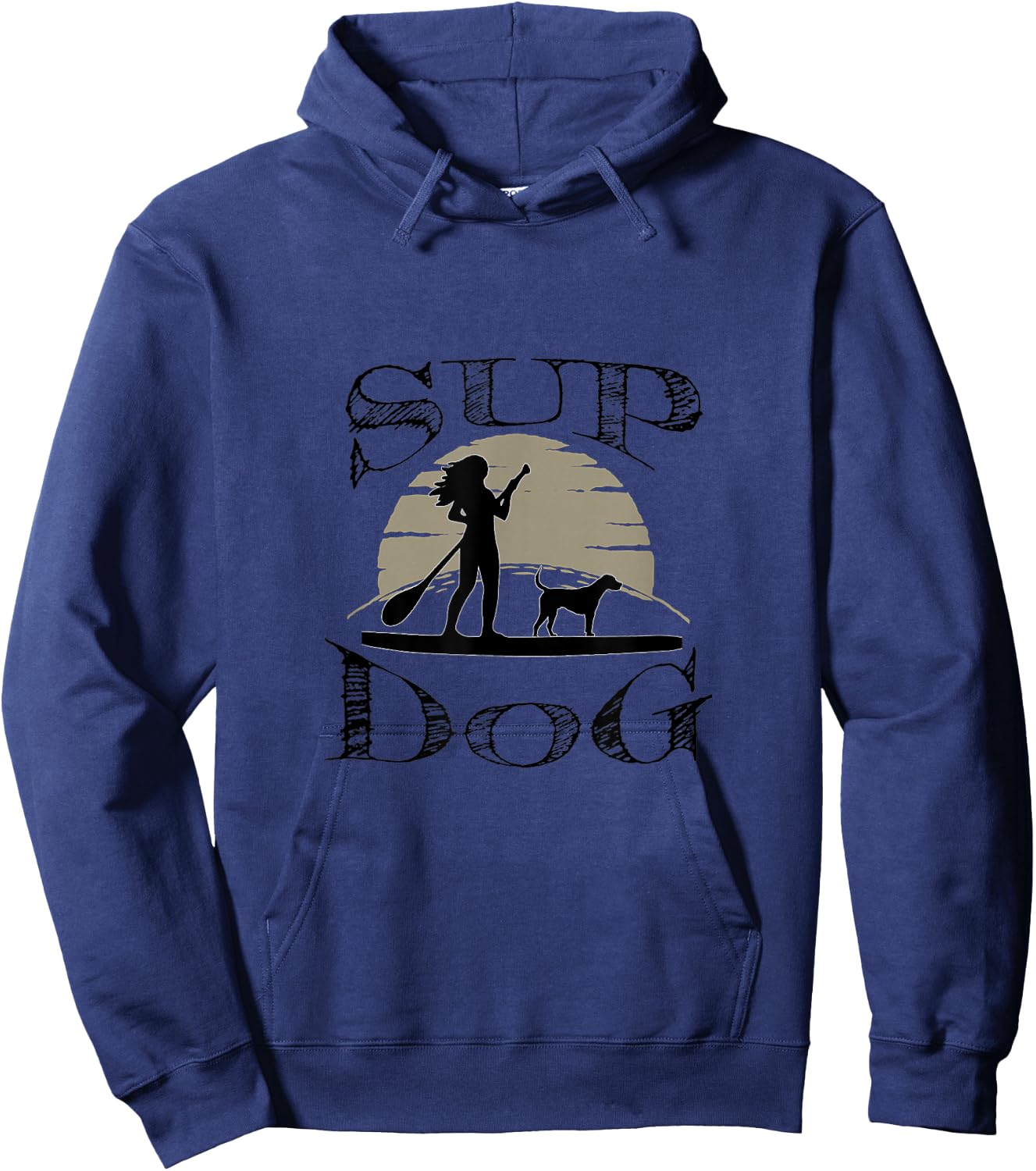 SUP Dog Standup Paddle Board Hoodie - Hoodie | Navy