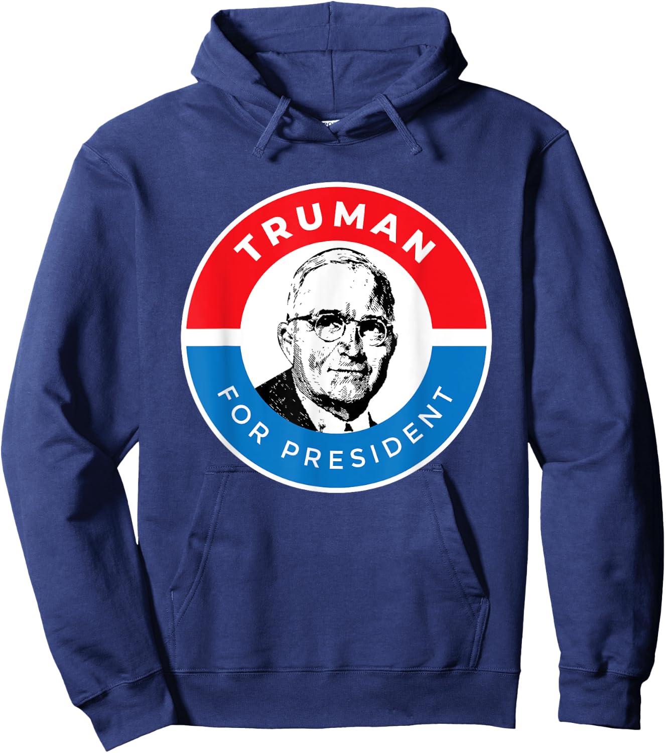 President Harry S Truman Independence Missouri Hoodie - Hoodie | Navy
