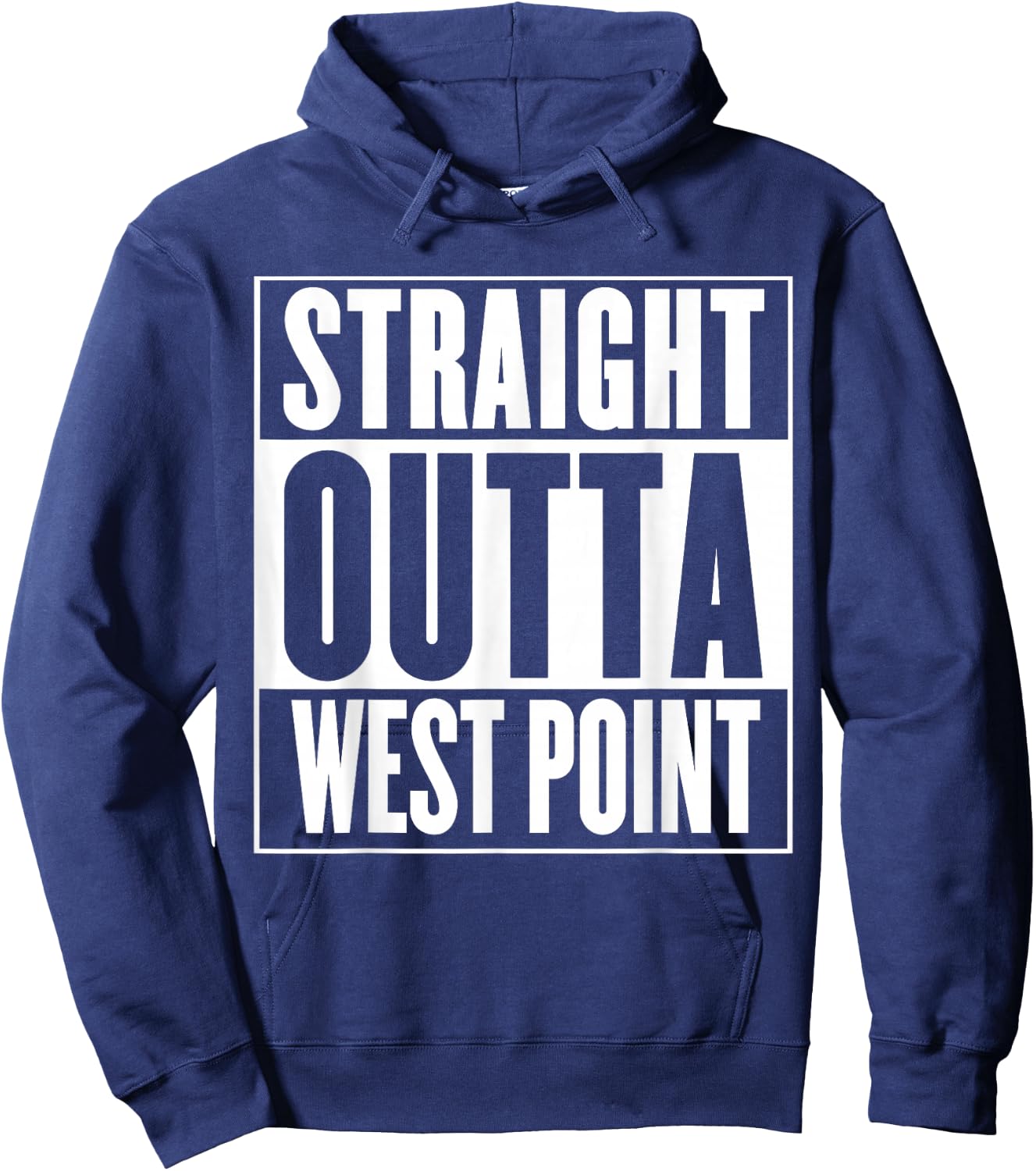 West Point - Straight Outta West Point Hoodie - Hoodie | Navy