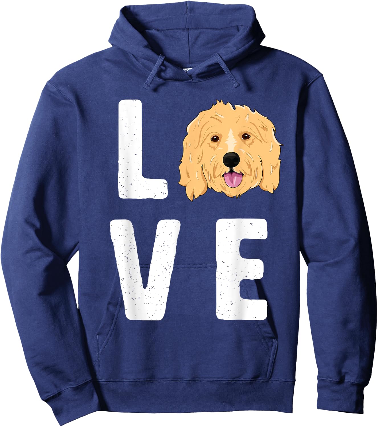 Love Goldendoodles Women KIds Dog Puppy Doodle Hoodie - Hoodie | Navy