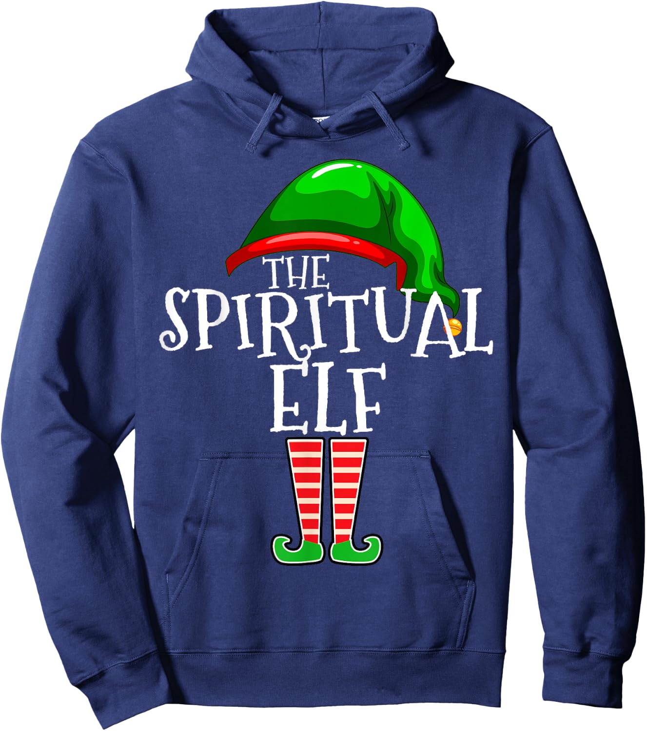Spiritual Elf Group Matching Family Christmas Gift Outfit Hoodie - Hoodie | Navy
