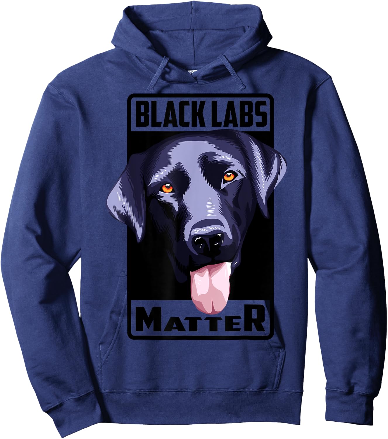 Black Labs Matter Shirt | Cool Labs Fanatics Gift Hoodie - Hoodie | Navy
