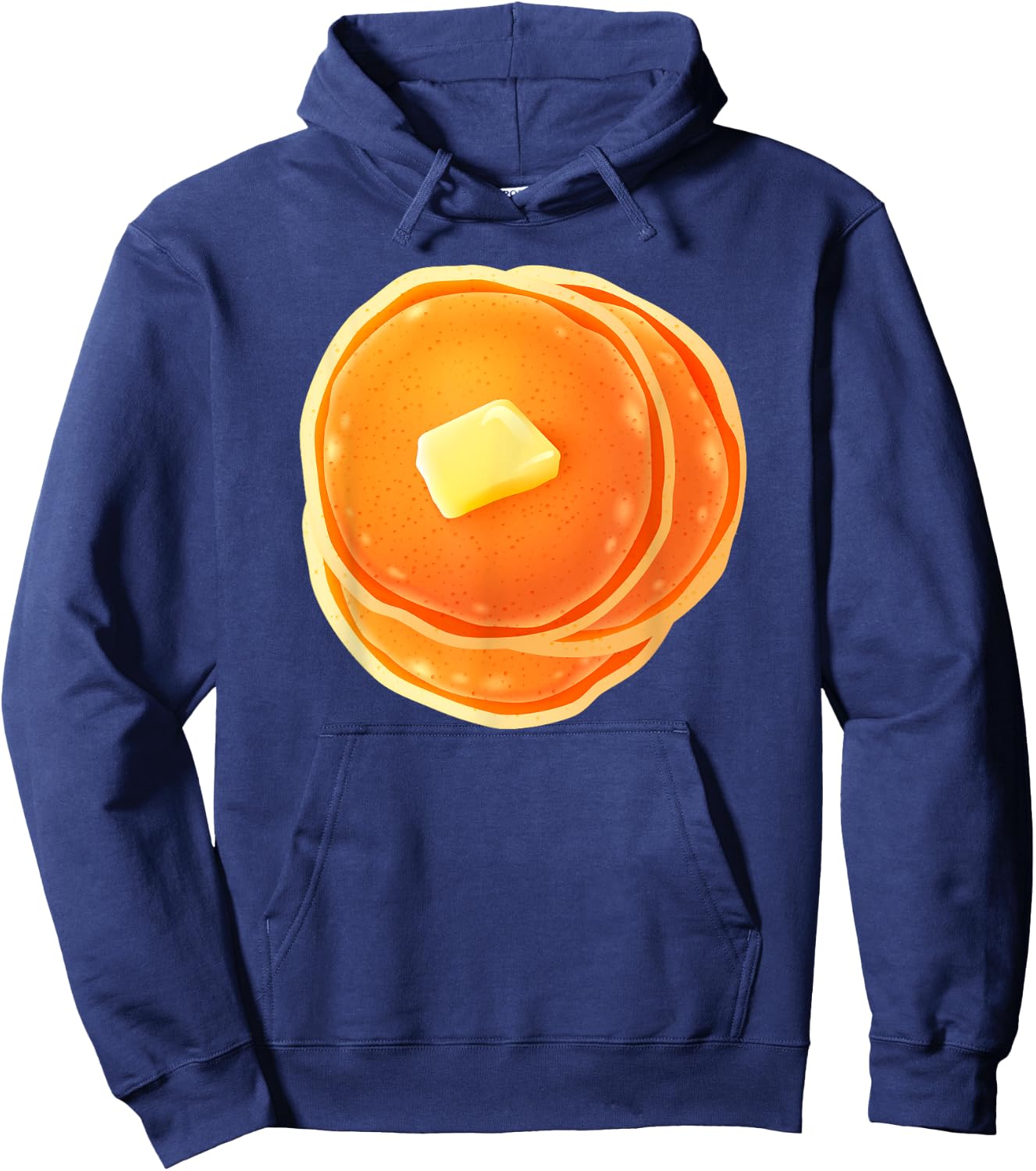 Pancakes Breakfast Dishes Halloween Group Matching Costume Hoodie - Hoodie | Navy