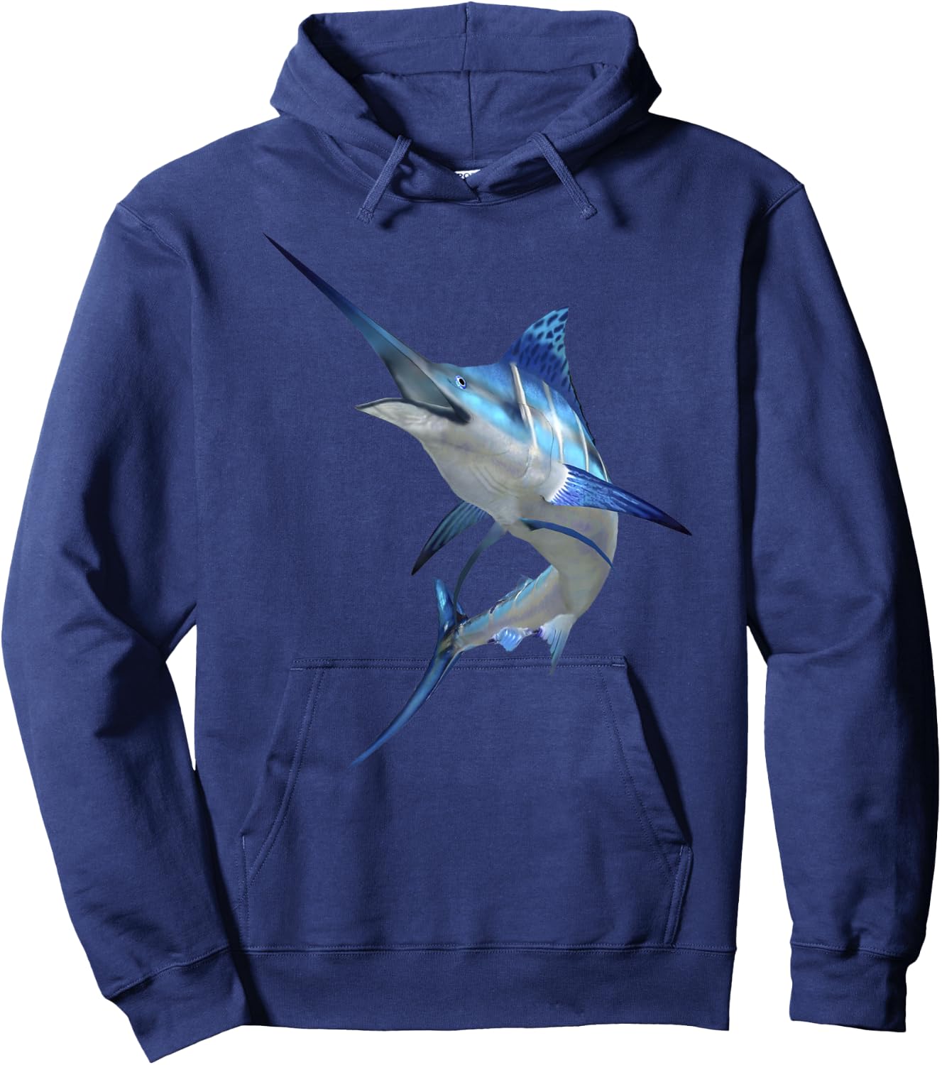 Beautiful Marlin Fish Nautical Fishing Marine Wildlife Hoodie - Hoodie | Navy